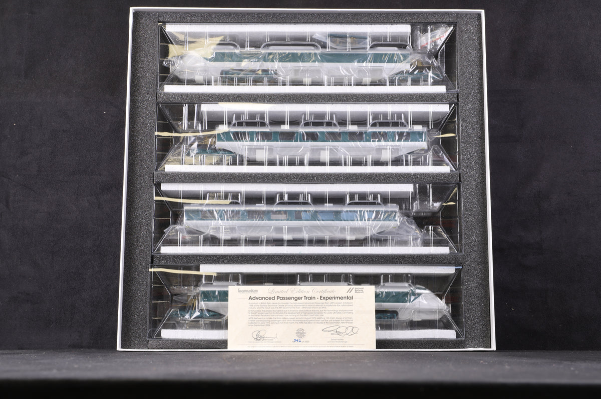 Rapido OO 13501 APT-E Silver/ Blue Livery &amp; Extra Coach, Ltd Ed 542/ 2000,DCC Sound