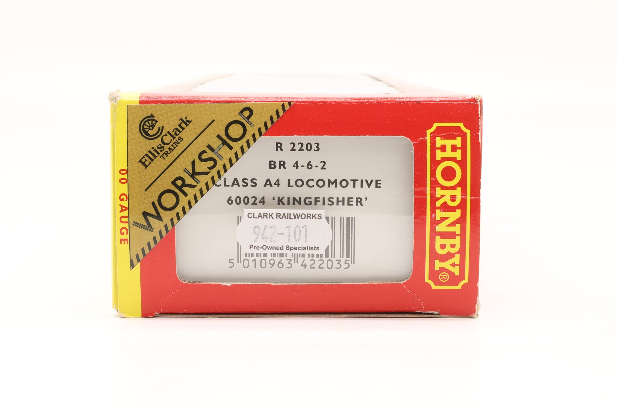 WORKSHOP Hornby OO R2203 Class A4 '60024' 'Kingfisher' BR Lined Green Non Runner