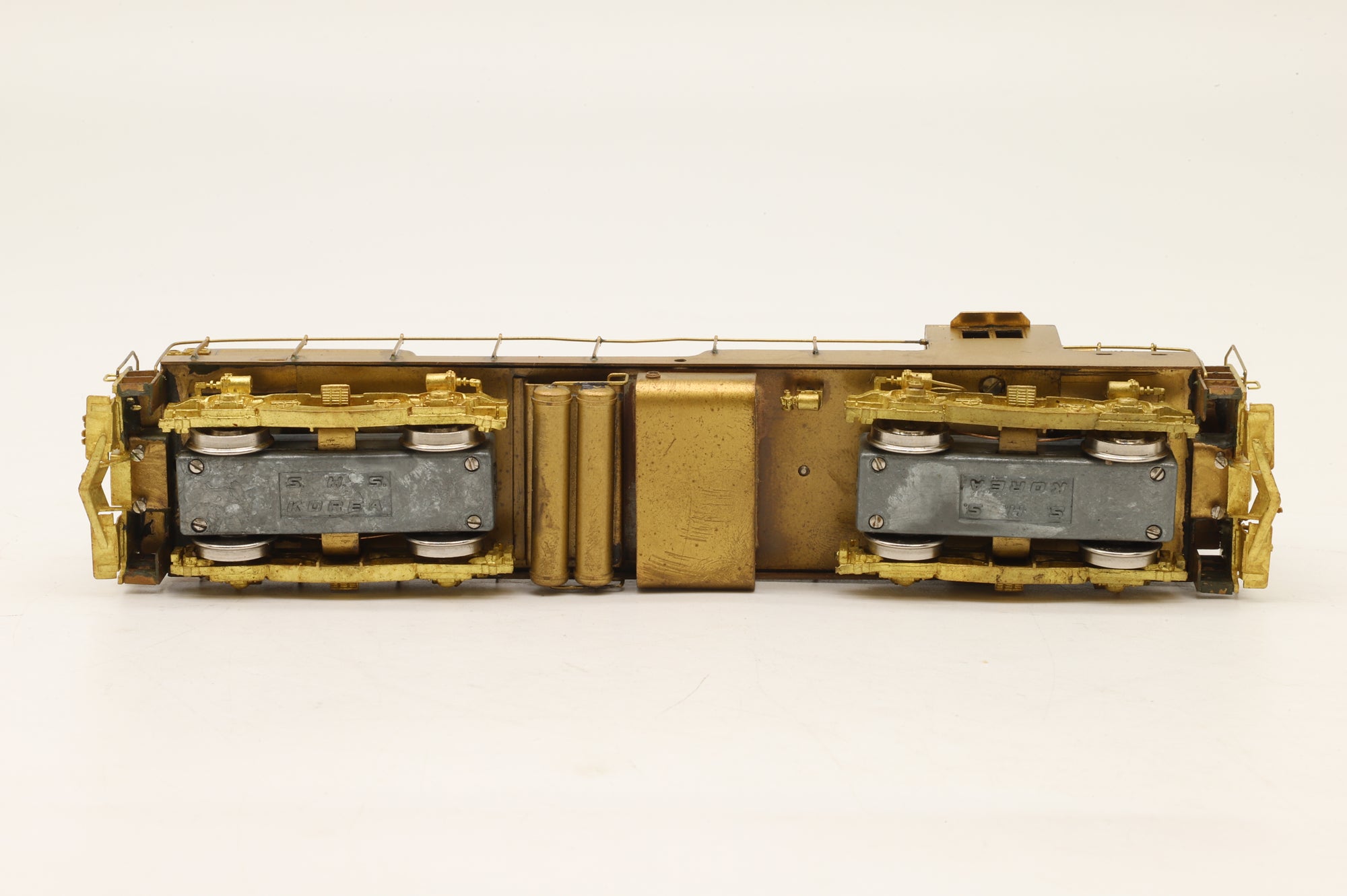 WORKSHOP Key Imports HO Brass H-16-44 Square Cab Unpainted Non Runner