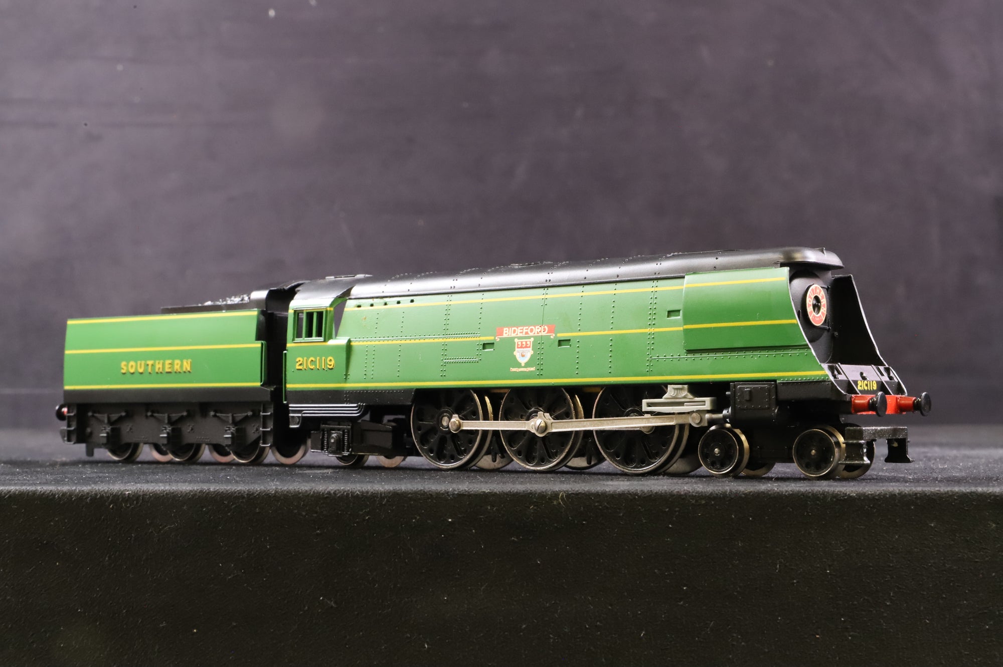 Hornby Top Link OO R265 West Country Class 'Bideford' SR Green