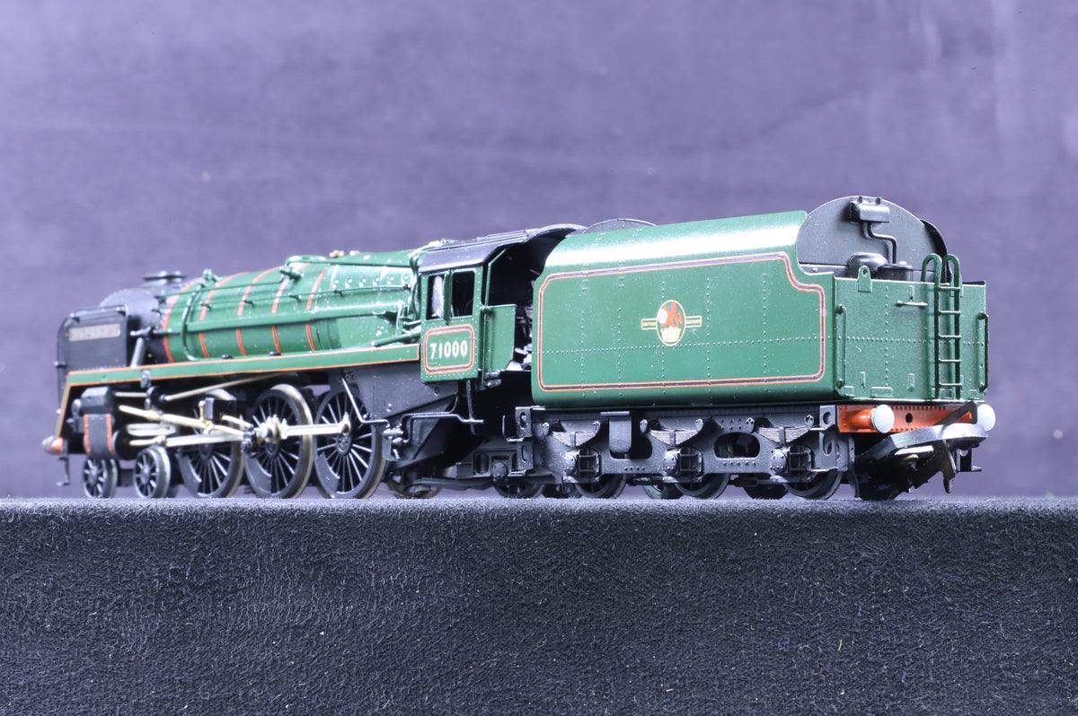 DJH OO Kit Built BR Standard Class 8 71000 &#39;Duke of Gloucester&#39; in BR Lined Green w/ Late Crests
