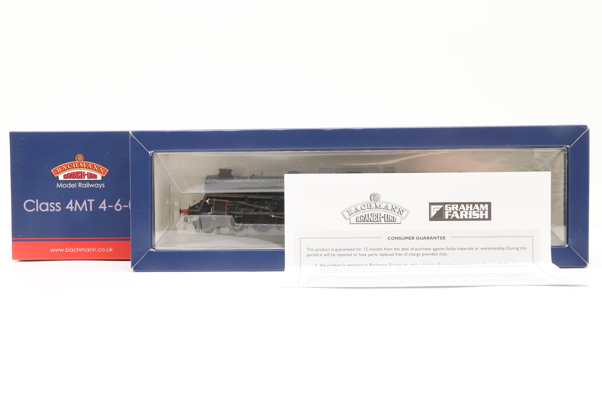 WORKSHOP Bachmann OO 31-116 Standard Class 4MT '75069' BR1B Tender BR Lined Green Late Crest Preserved