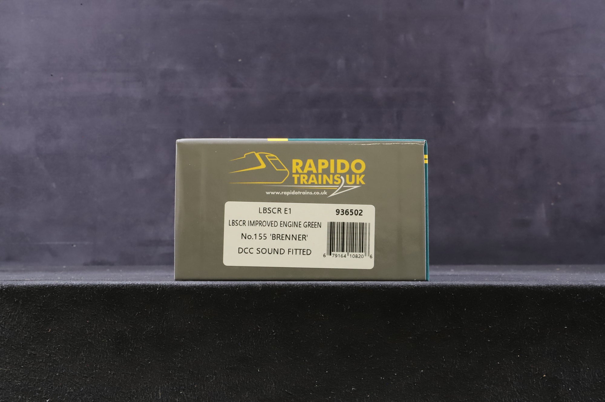 NEW Rapido OO 936502 E1 'No.155' 'Brenner' LBSCR Improved Engine Green DCC Sound