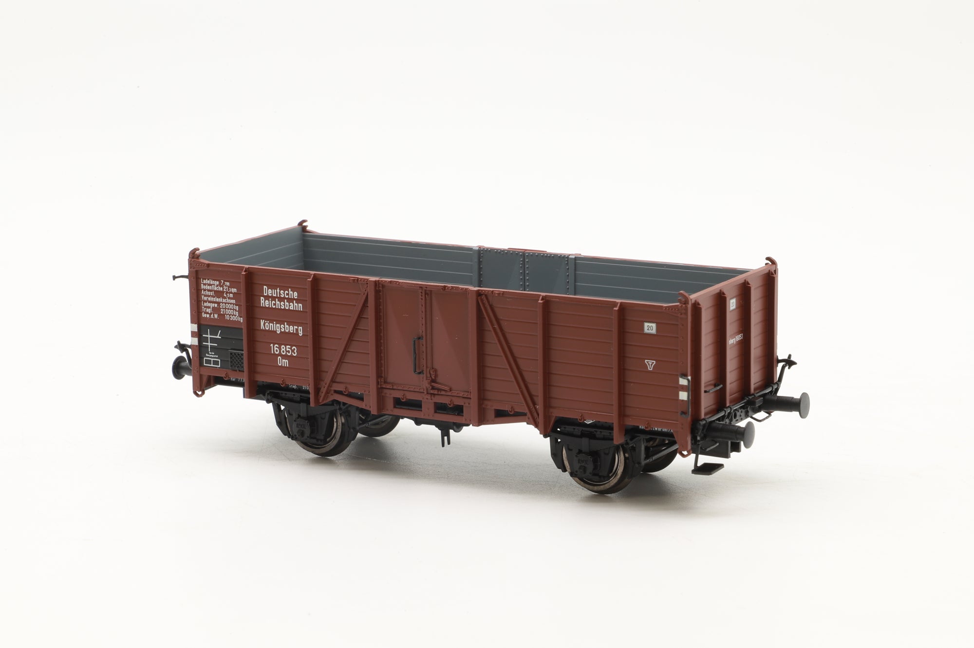 Brawa HO Rake of 4 DRG Guterwagens Inc. 2 x 48201 & 2 x 48407