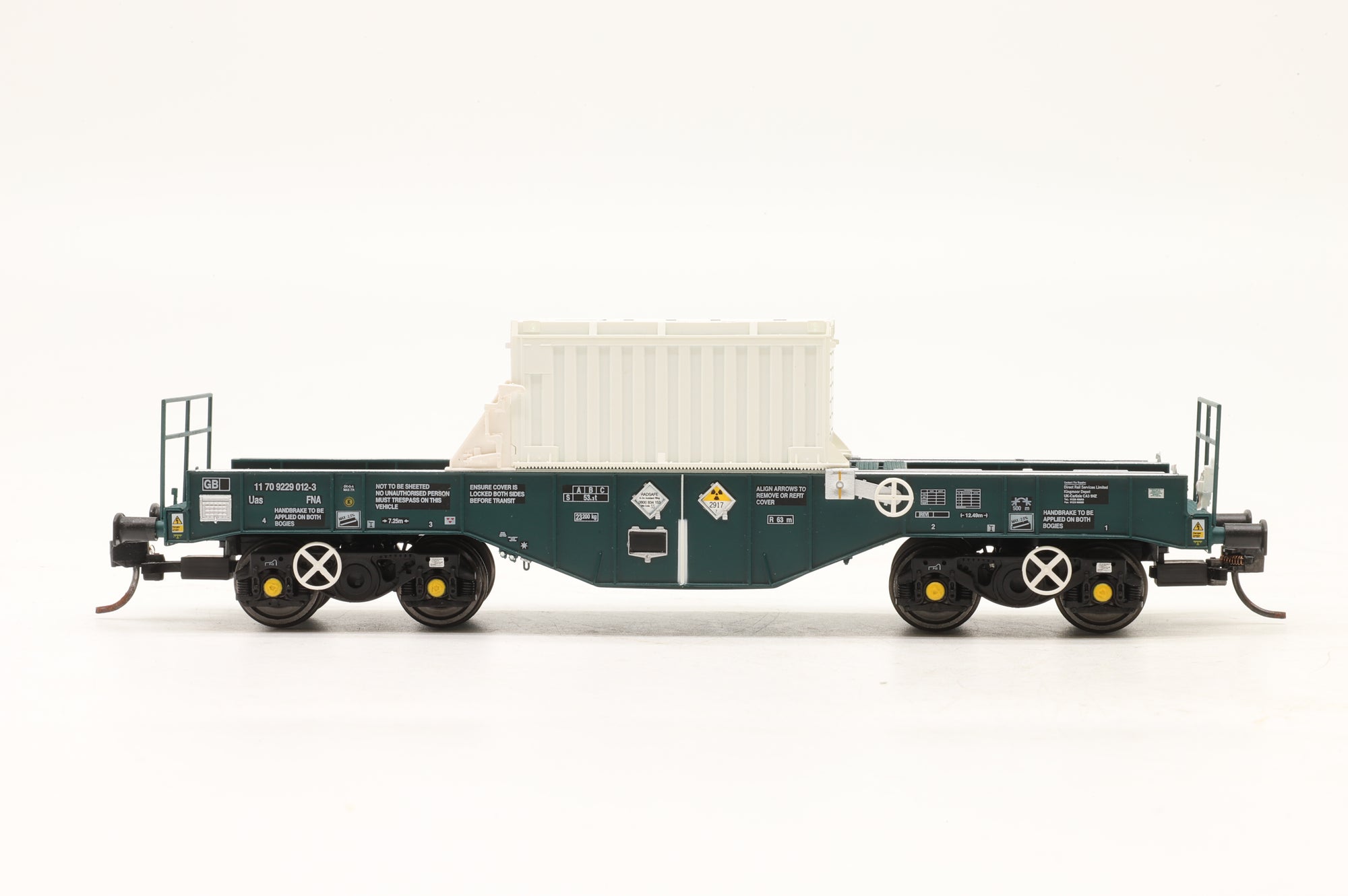 Accurscale OO ACC1119 FNA-D 'New Generation' Nuclear Flask Carrier Twin Pack E