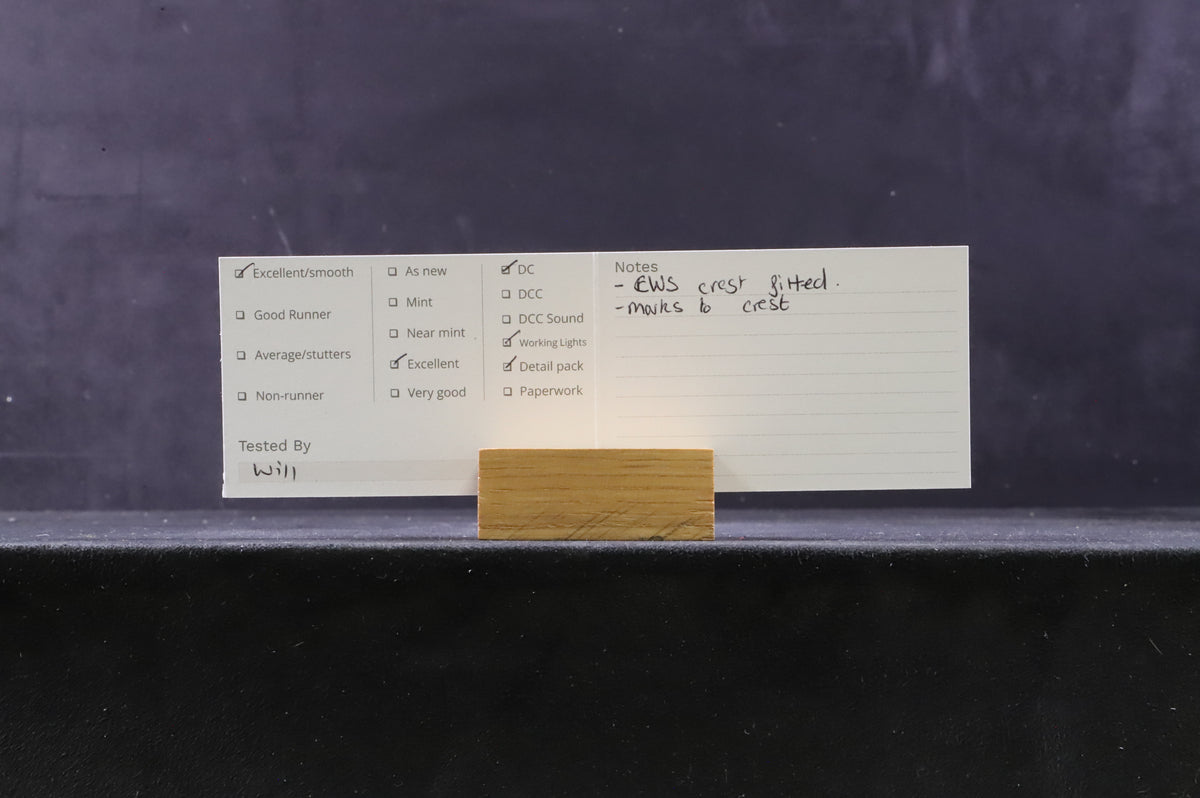 Hornby OO R2489 Class 60 Loadhaul EWS Rebrand &#39;60007&#39; Custom livery