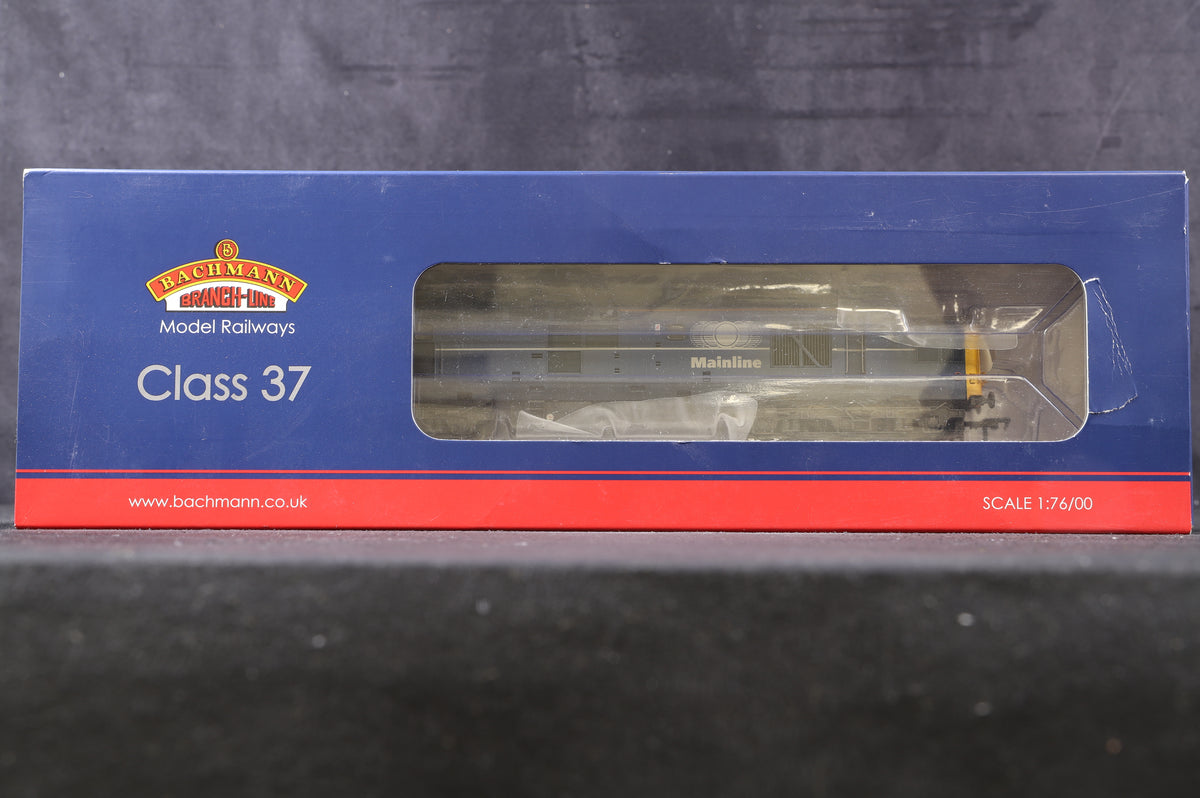 Bachmann OO 32-784 Class 37/0 &#39;37242&#39; Mainline Blue Weathered