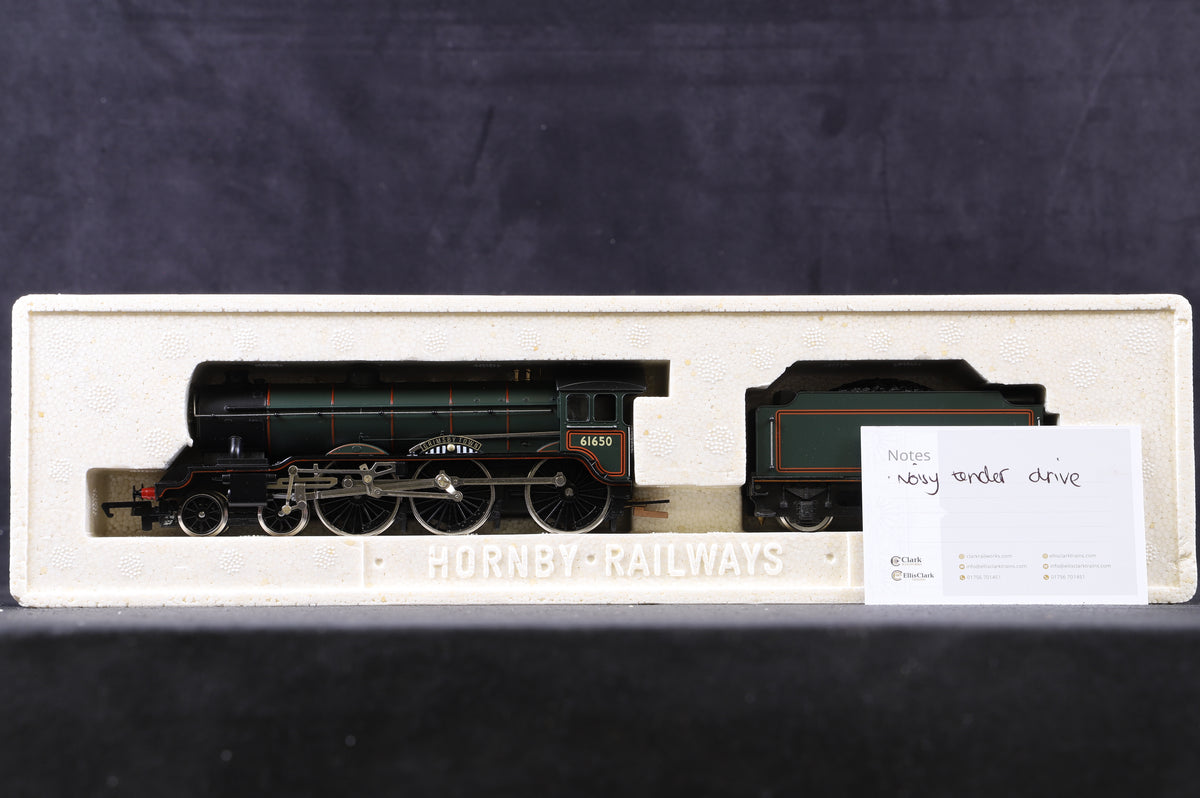 Hornby Top Link OO R2038A BR 4-6-0 Class B17/4 &#39;61650&#39; BR Lined Green E/C, Ltd Ed 129/ 250