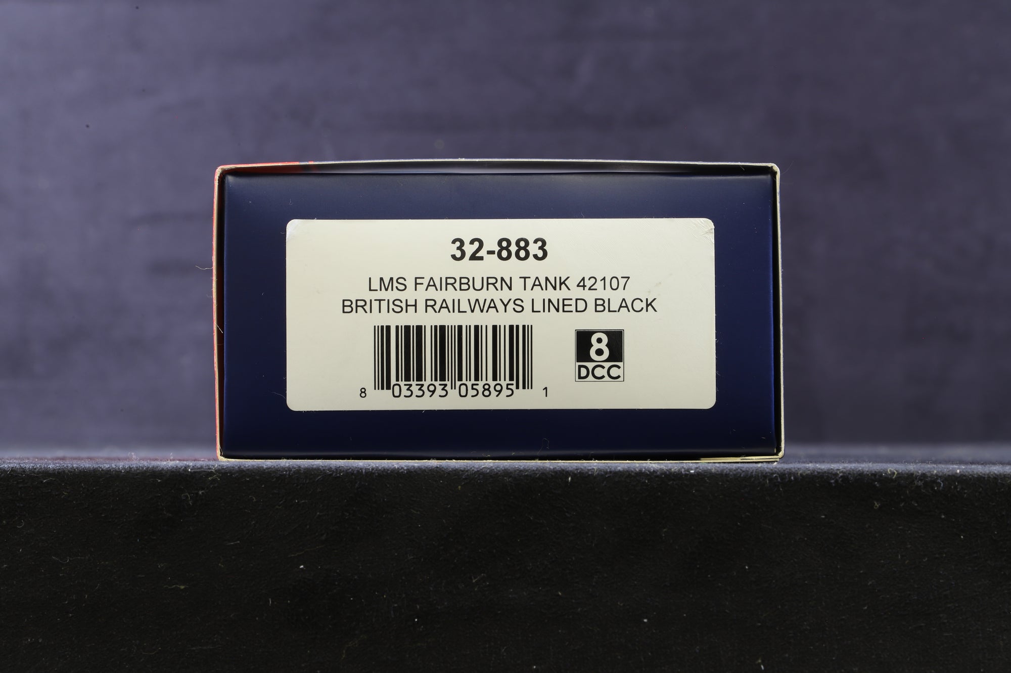 Bachmann OO 32-883 Fairburn Tank 42107 in Lined BR Black w/ 1948 Gill Sans Lettering
