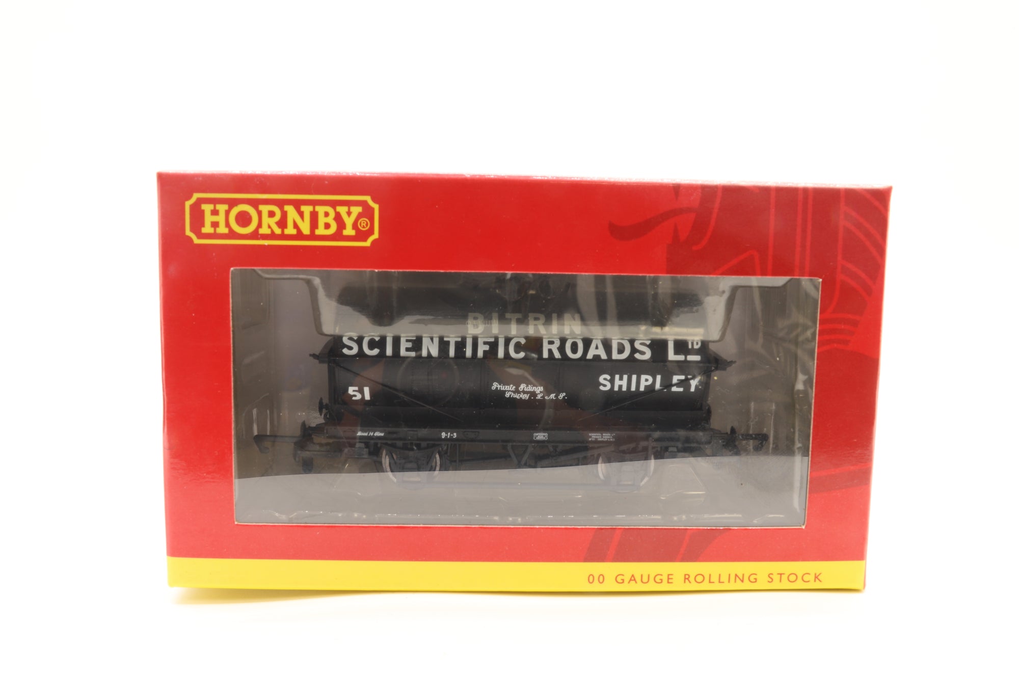 Hornby OO Rake of 3 20T Tankers Britin Scientific Roads Ltd. R6695