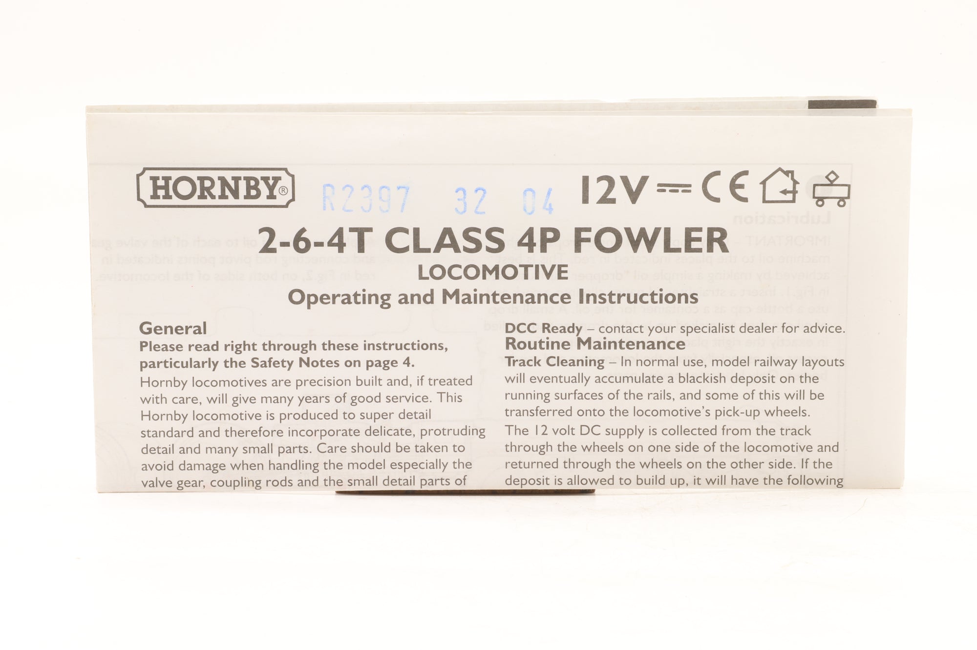 Hornby OO R2224 LMS Fowler 4P '2311'