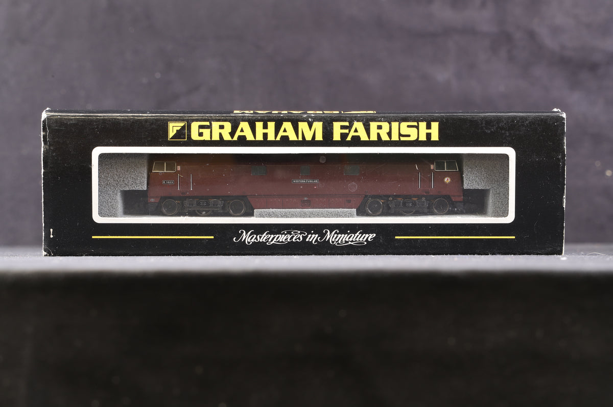 Graham Farish N 371-400 Class 52 Diesel &#39;D1023&#39; Western &#39;Fusiliter&#39; BR Maroon