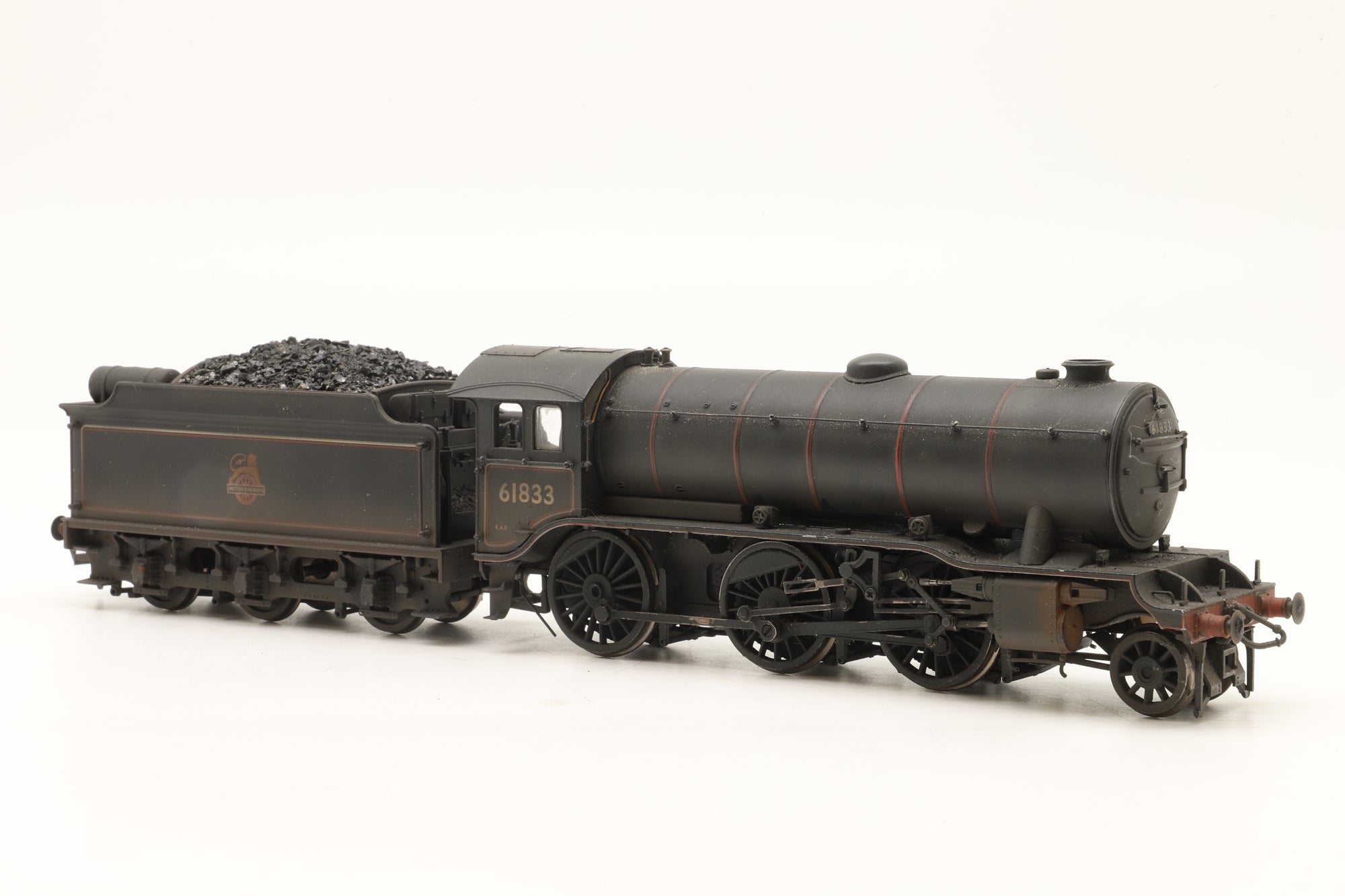 Bachmann OO 32-281 Class K3 '61833' BR Lined Black E/C Weathered Renumbered & DCC Fitted