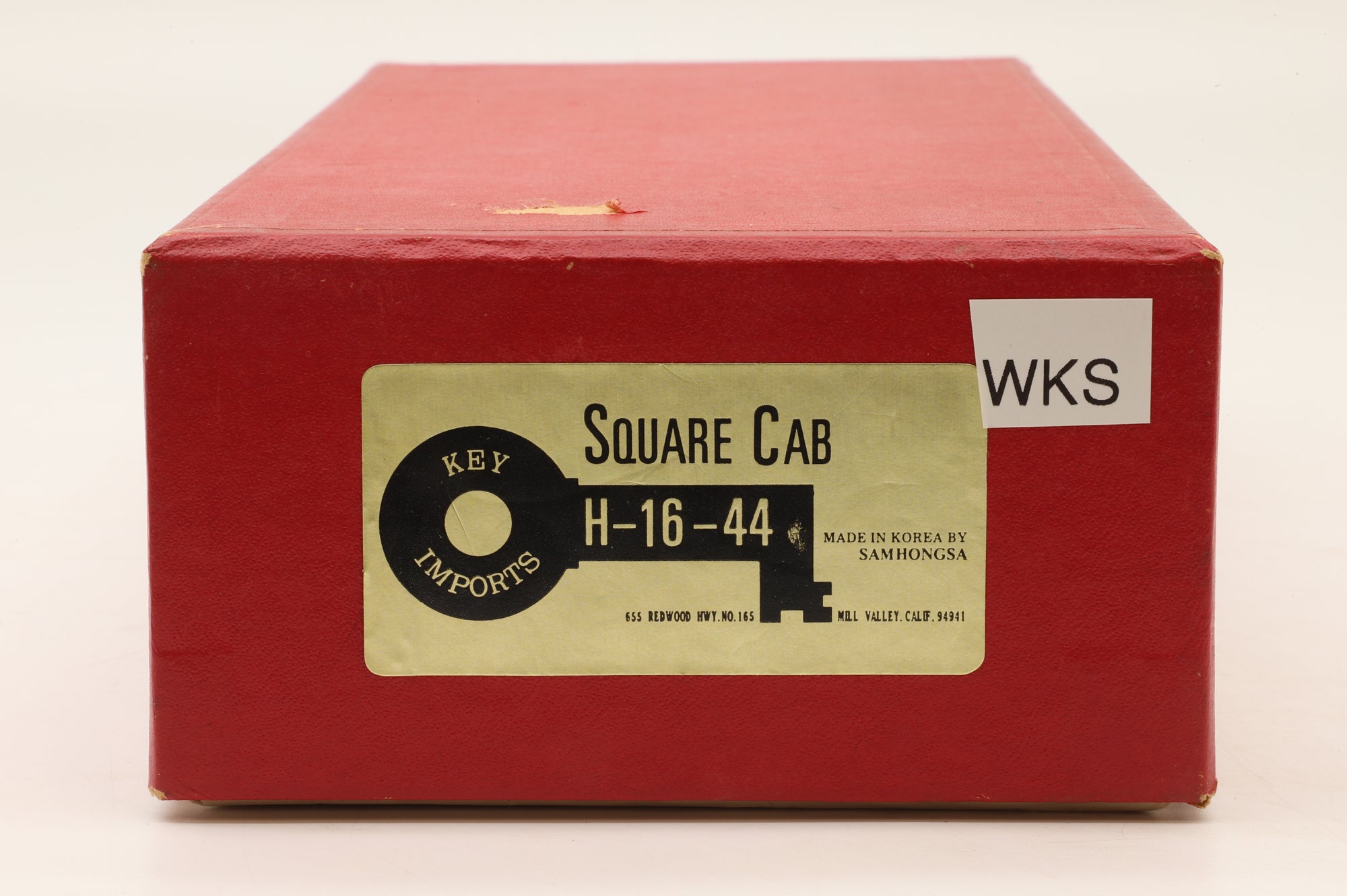 WORKSHOP Key Imports HO Brass H-16-44 Square Cab Unpainted Non Runner