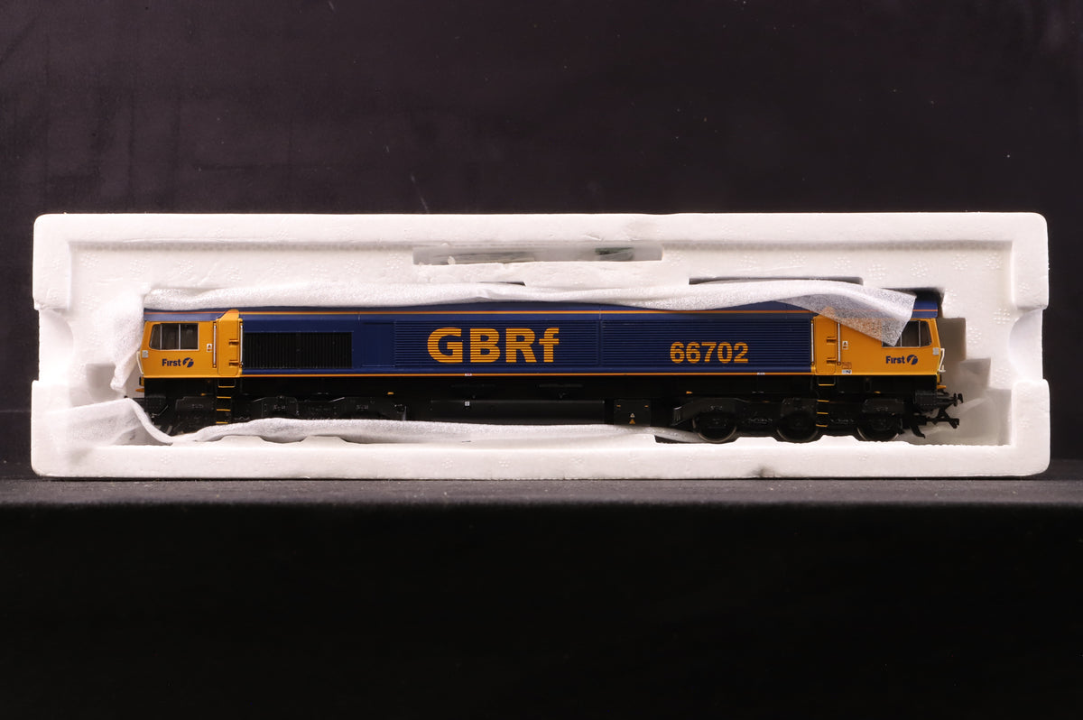 Bachmann OO 32-727DS Class 66 66702 &#39;Blue Lightning&#39; in GBRF Livery - DCC Sound