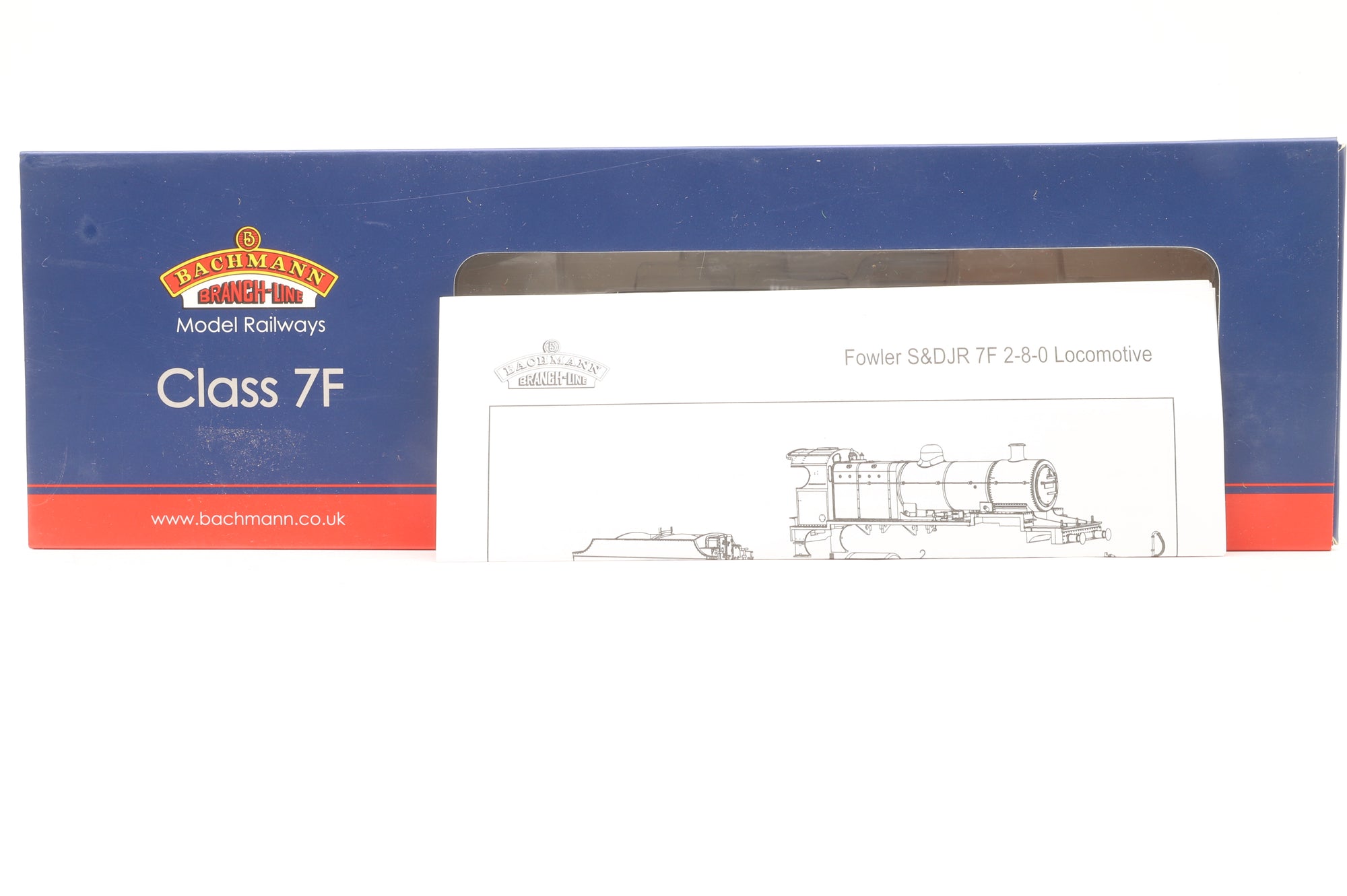 Bachmann OO 31-014 Class 7F No. 89 in S&DJR Black