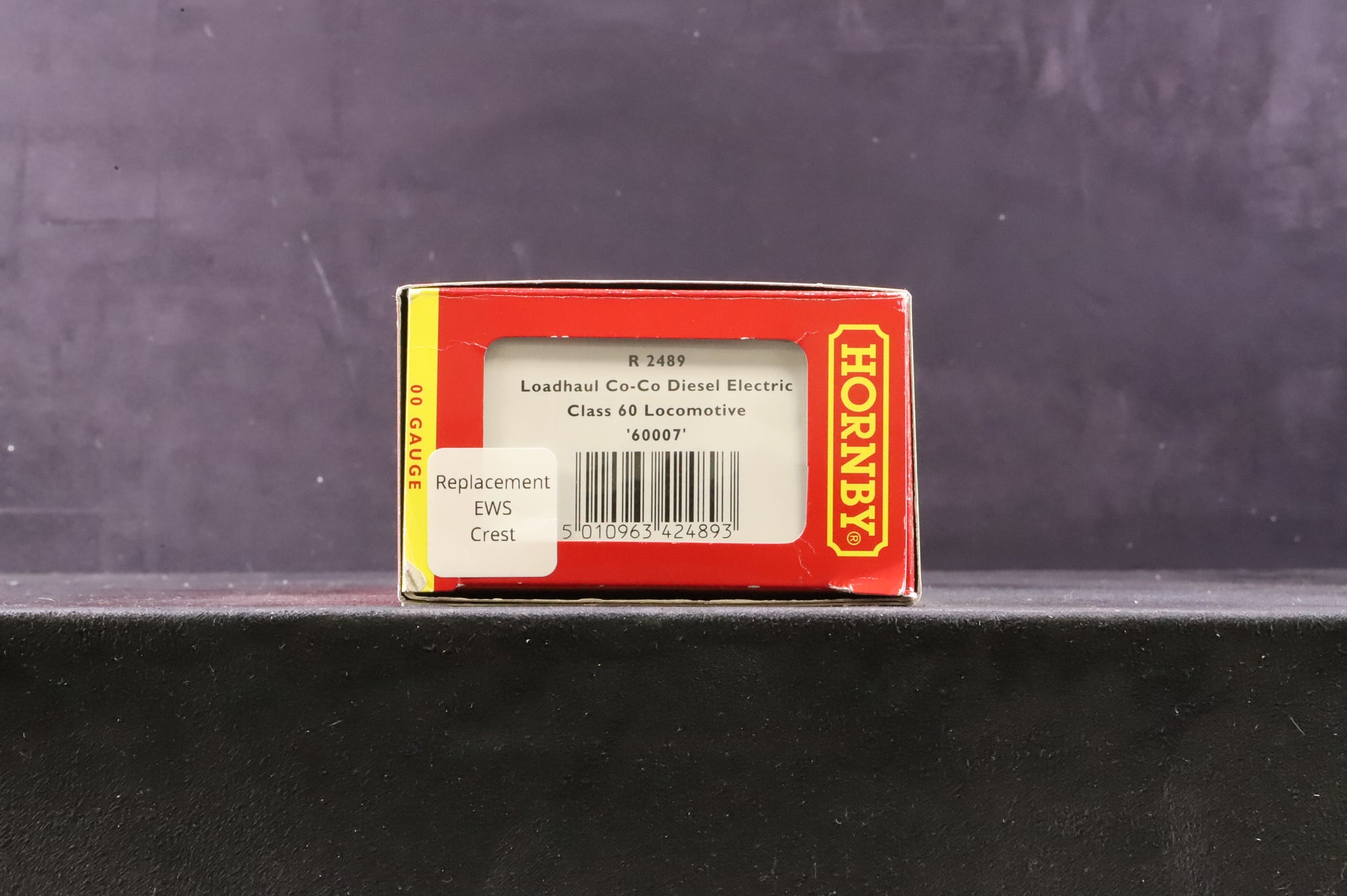 Hornby OO R2489 Class 60 Loadhaul EWS Rebrand '60007' Custom livery