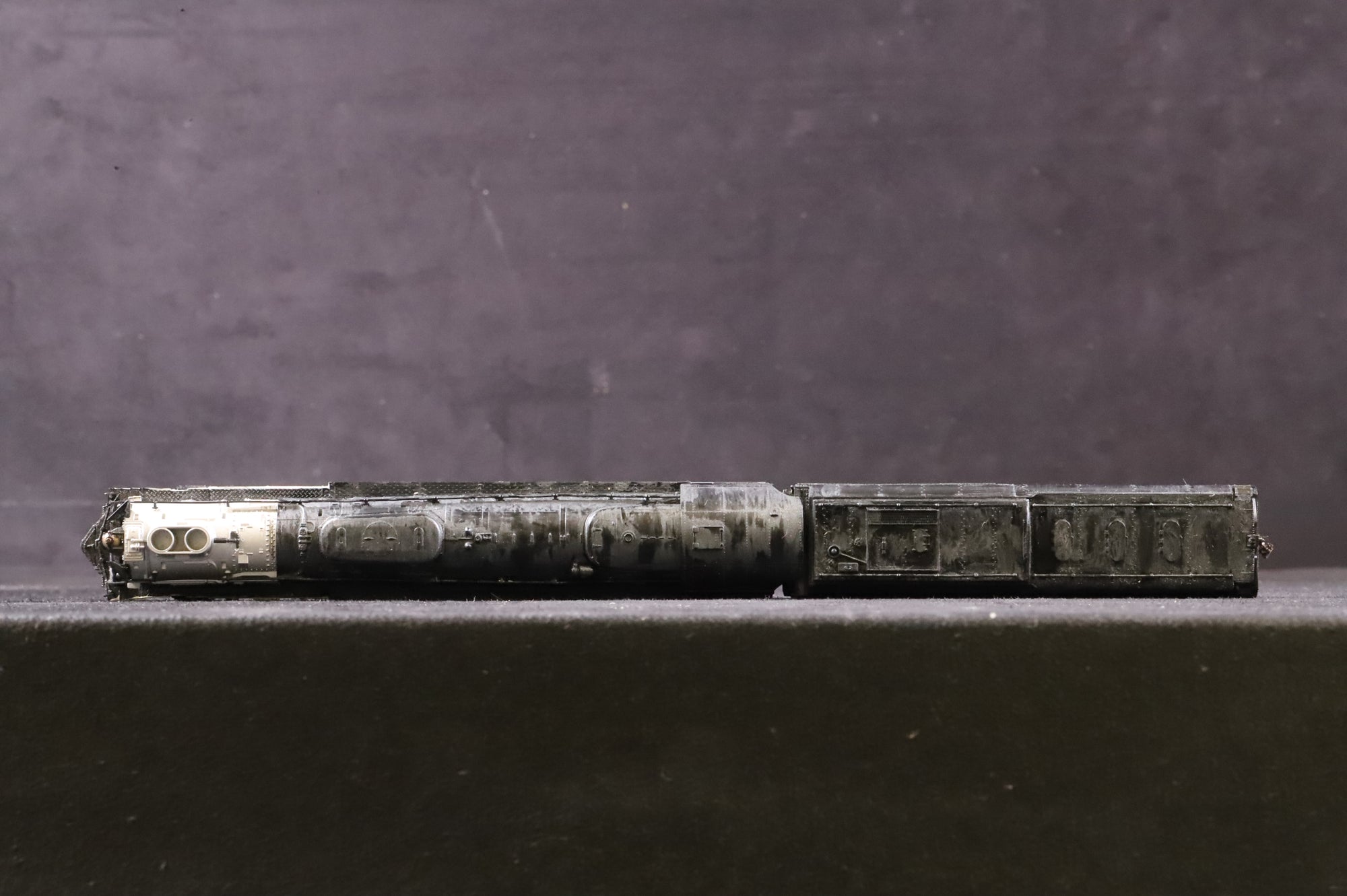 WORKSHOP Kato N Gauge 126-0401 FEF-3 Steam Loco No.844 in Union Pacific Black - Weathered