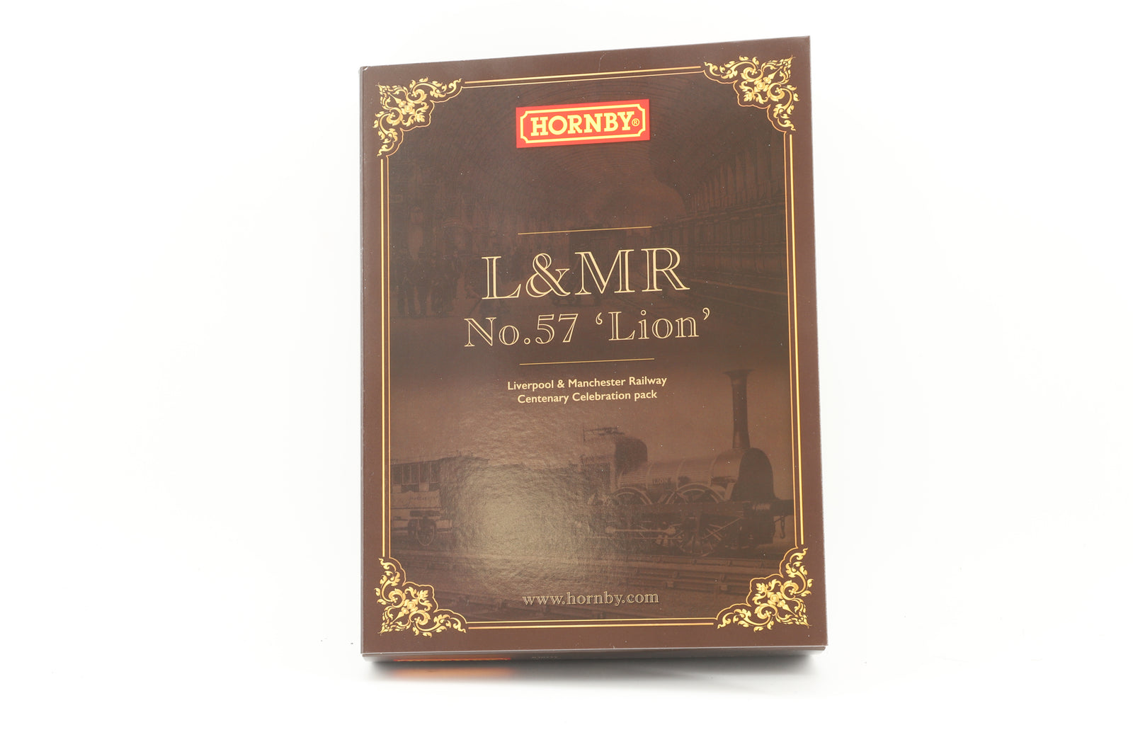 Hornby OO R30232 L&MR '57' 'Lion' Liverpool & Manchester Railway Centenary Celebration Pack