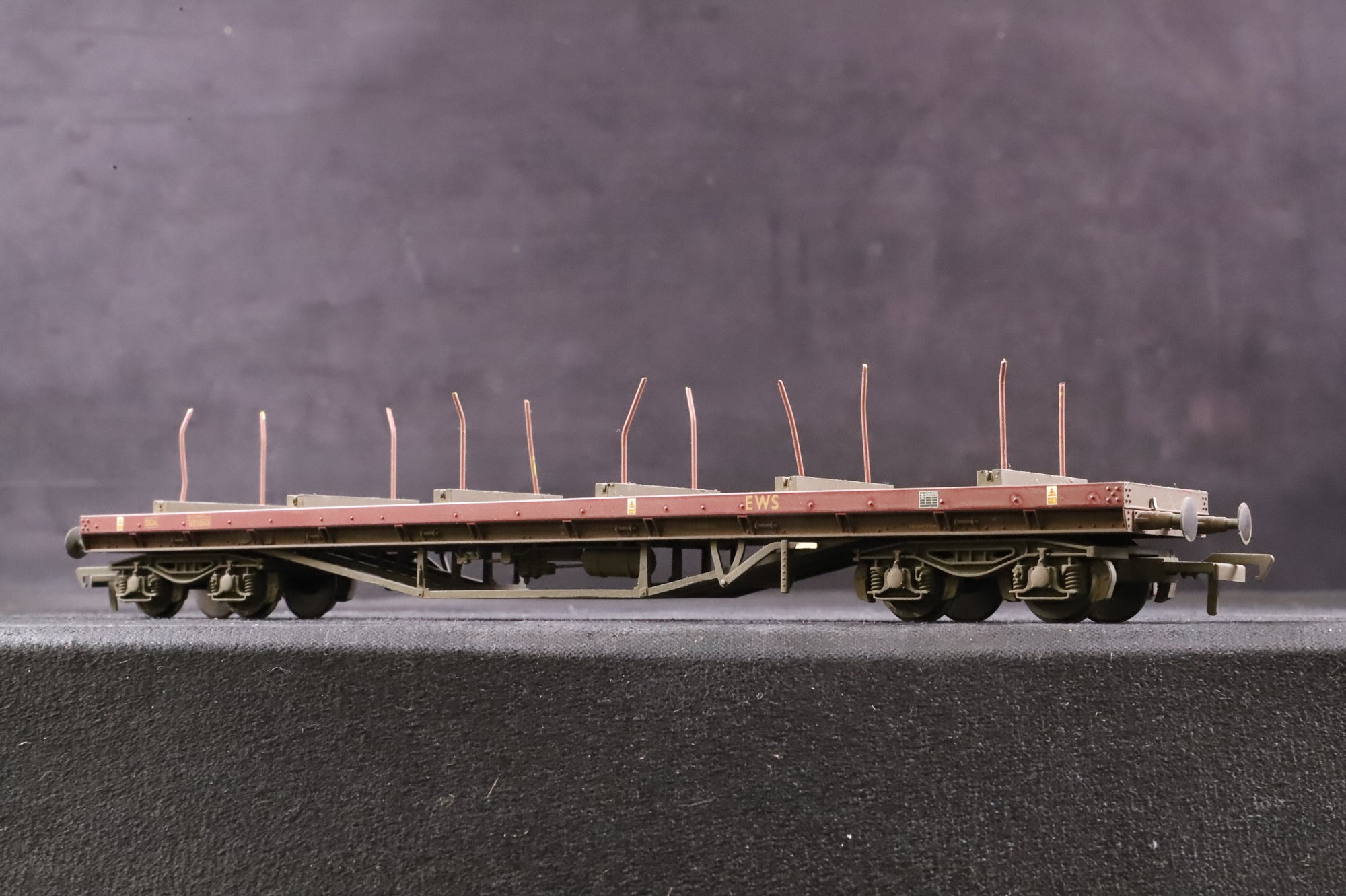 WORKSHOP Bachmann OO Rake of 3 EWS BDA Bogie Bolster Wagons, Inc. 38-152 & 2 x 38-152A
