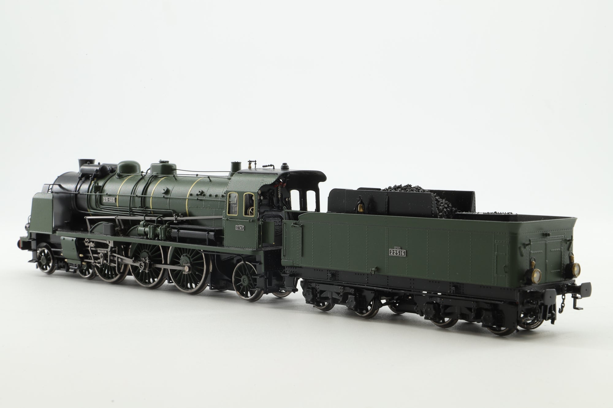 Modelbex HO MX.003/5 Pacific 231-603 in Black
