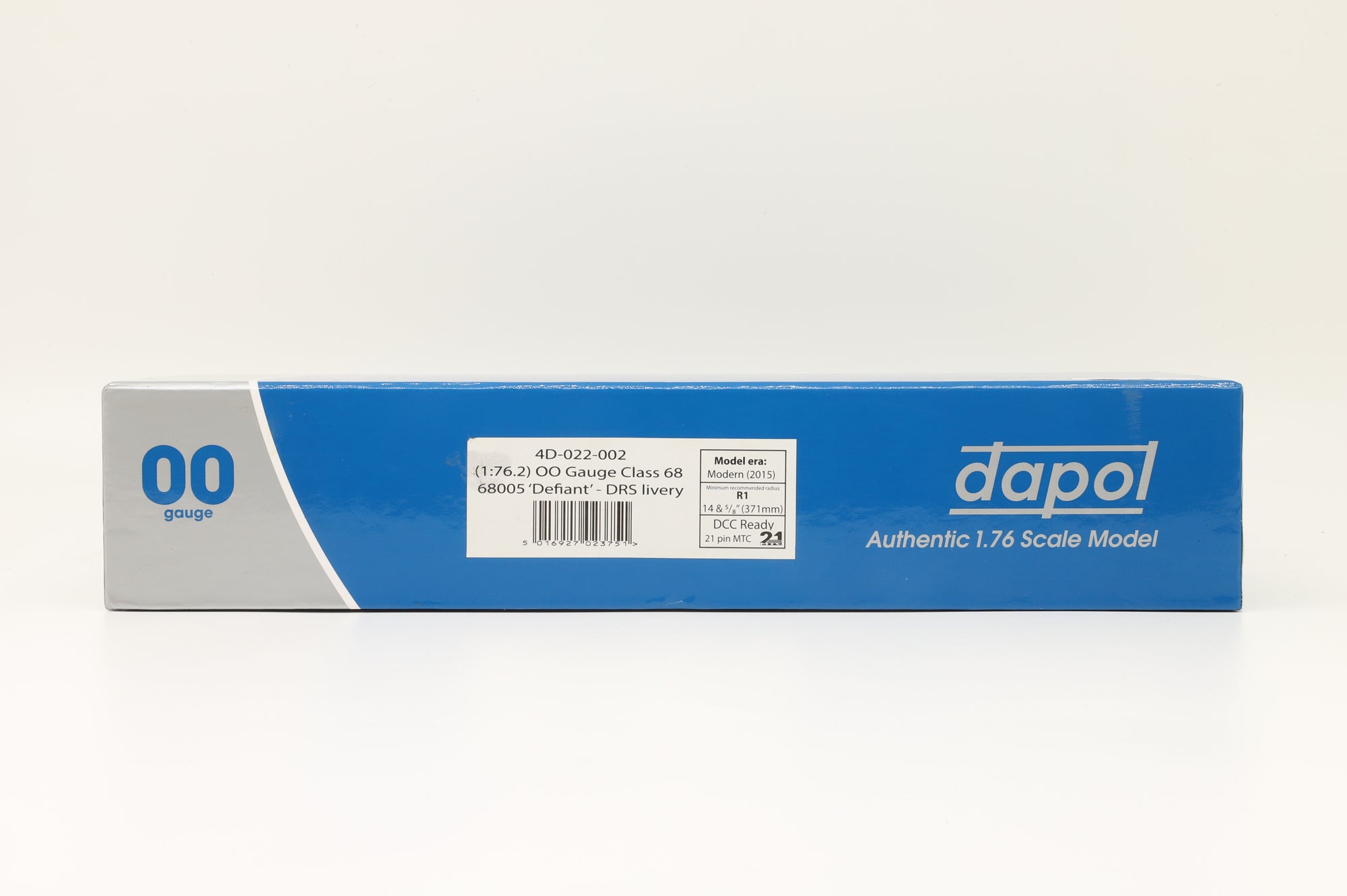Dapol OO 4D-022-002 Class 68 '68005' 'Defiant' DRS, DCC Fitted (with Spare Bodyshell)