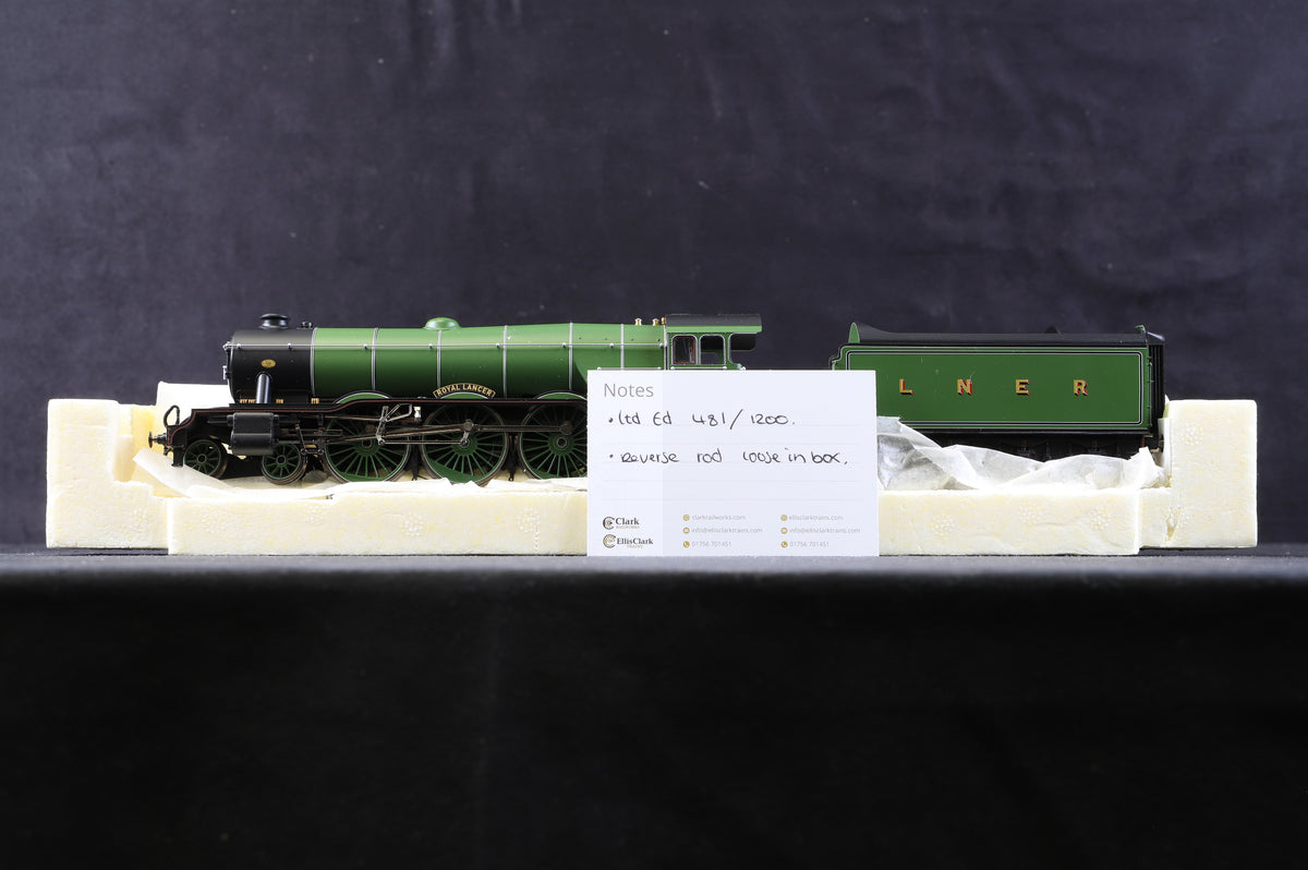 Hornby OO R3073 LNER 4-6-2 &#39;Royal Lancer&#39; A1 Cl. Royal Mail Great British Railways Ltd Ed. 481/1200