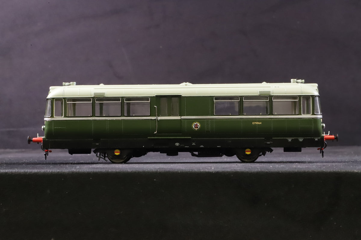 Heljan OO 87061 W&amp;M Railbus E79964 in BR Green w/ Speed Whiskers