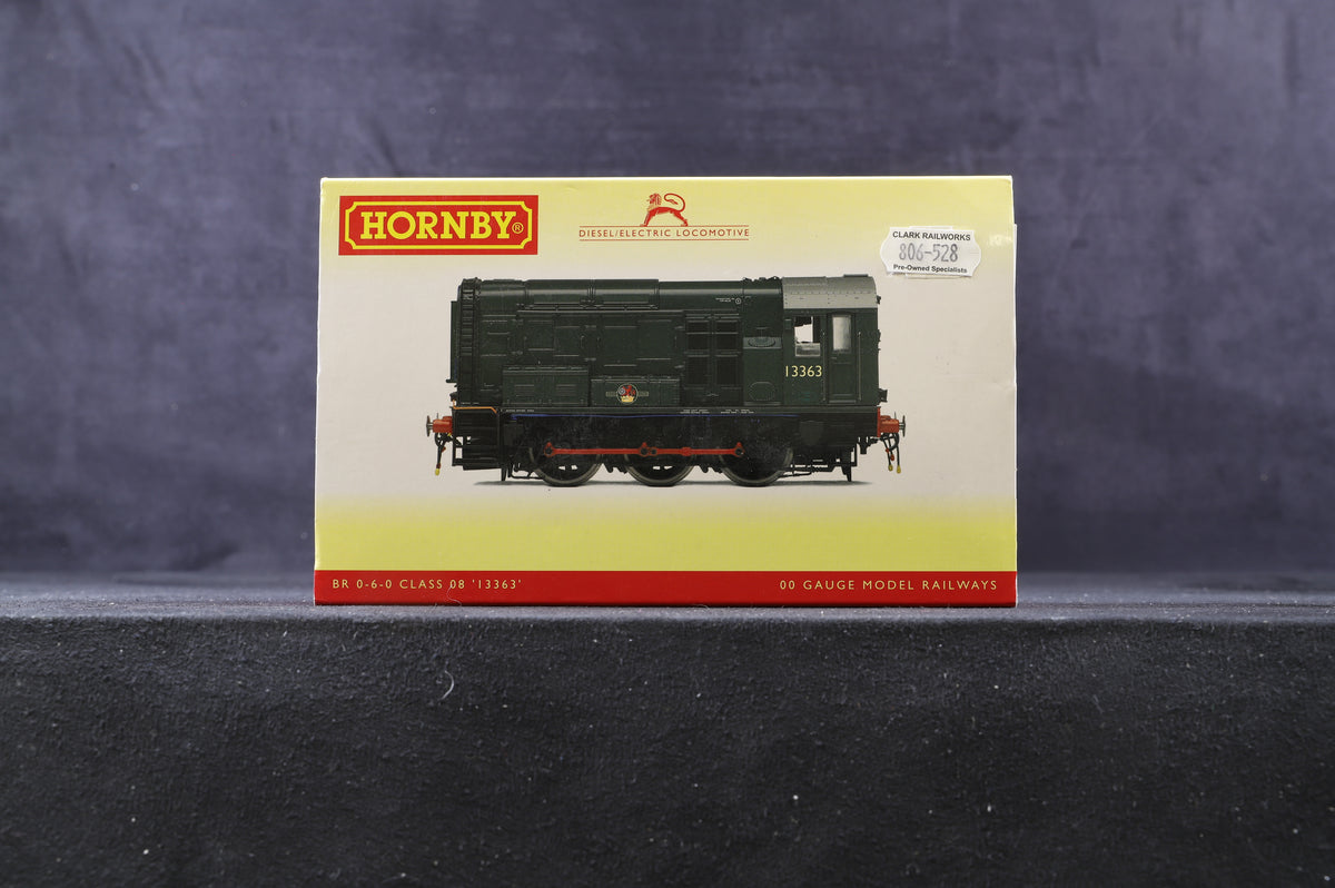 Hornby OO R3484 BR Class 08 &#39;13363&#39; BR Green L/C