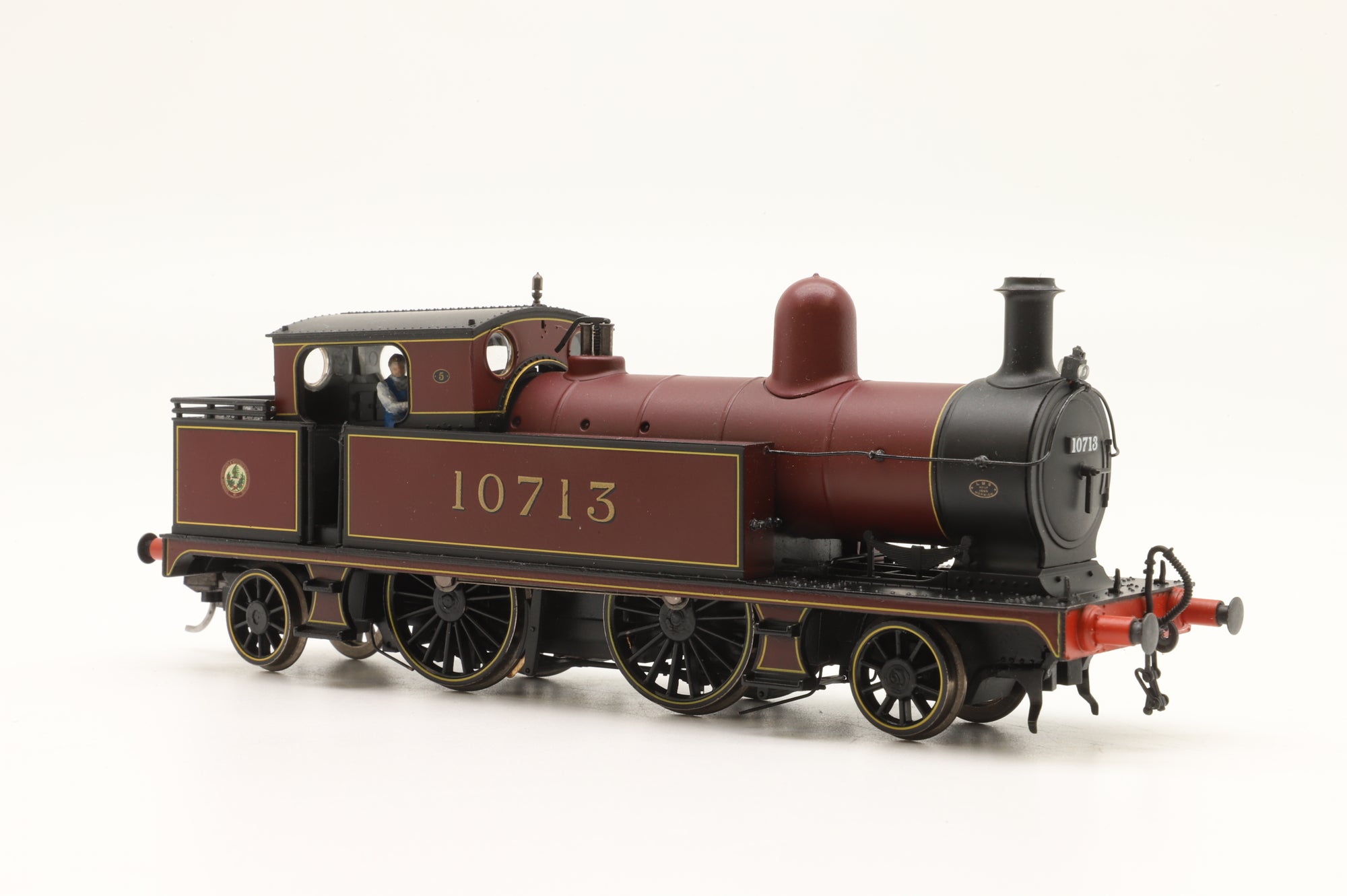 Bachmann OO 31-168 L&YR Tank '10713' LMS Crimson DCC Sound