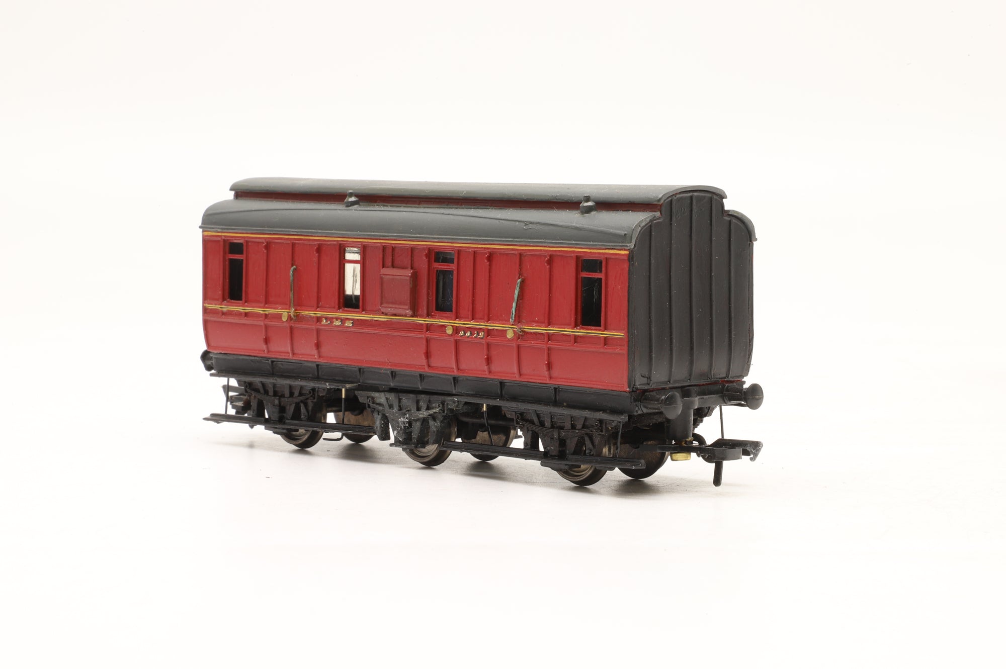 Ratio/ Hornby OO Rake Of 3 6 Wheel Midland Railway Coaches