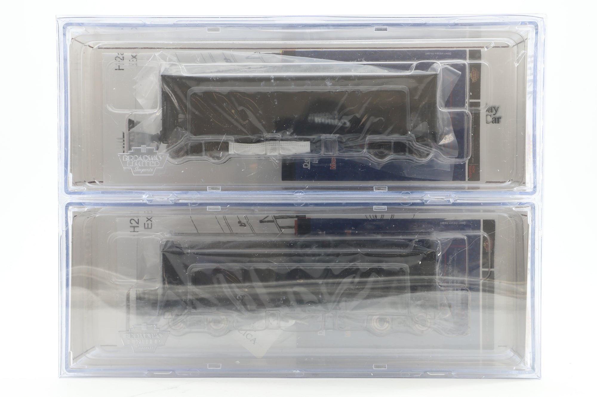 Broadway Limited HO 4458 Pack Of 6 H2a 3 Bay Unlettered Hopper Cars
