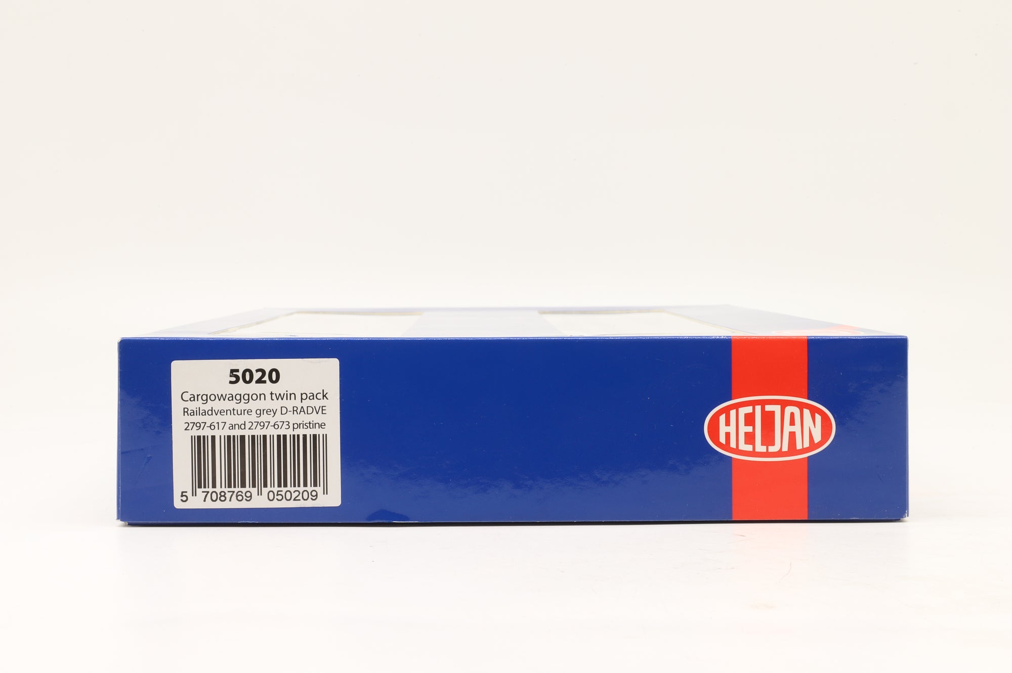Heljan OO 5020 Twin Pack of Cargowagon IWBs in Railadventure Grey