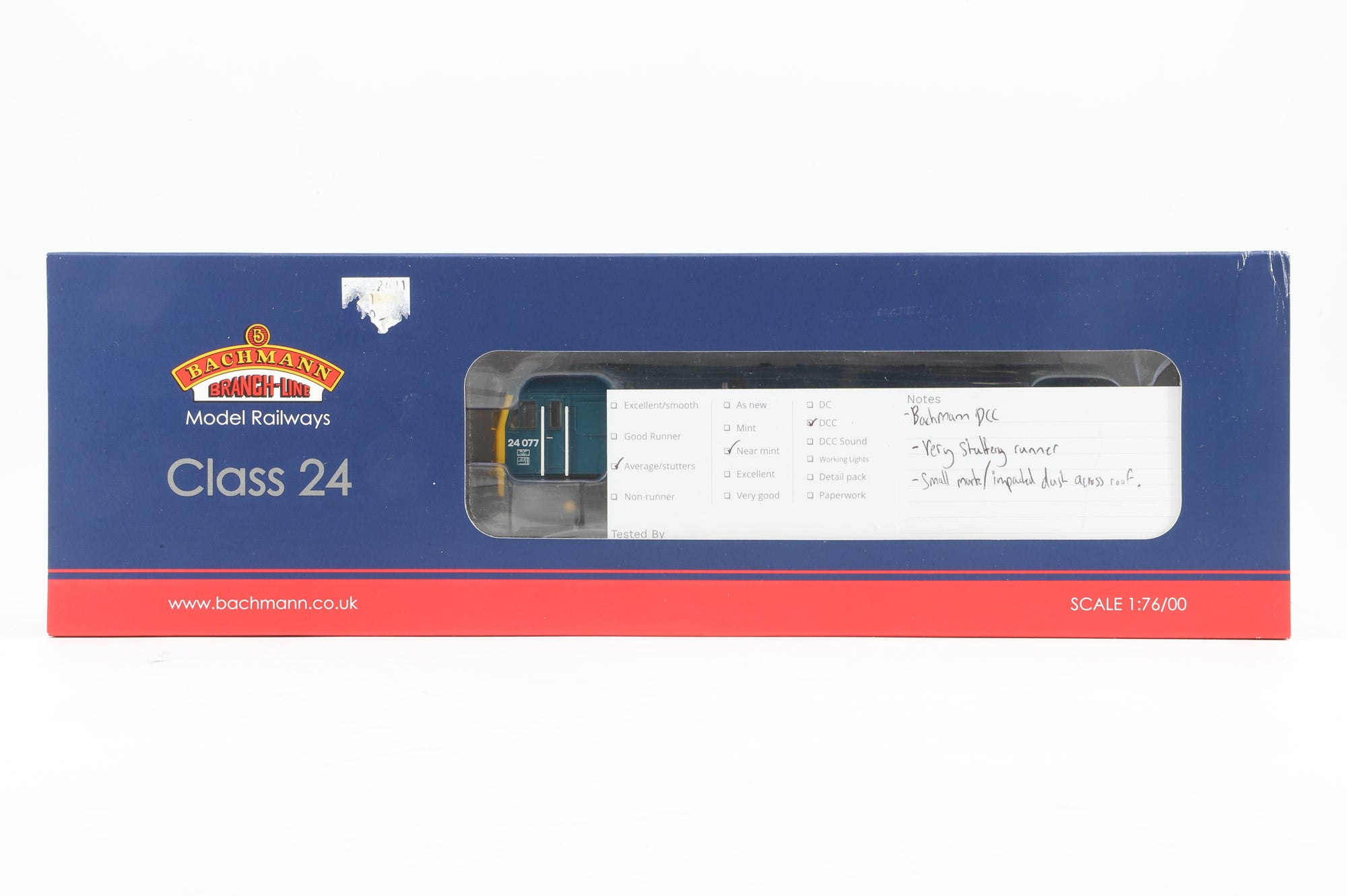 Bachmann OO 32-431DC Class 24 24077 in BR Blue