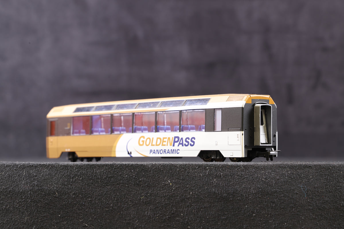 Bemo HOE/ HOm Ge 4/4 Golden Pass Line Loco &amp; 4 Coaches