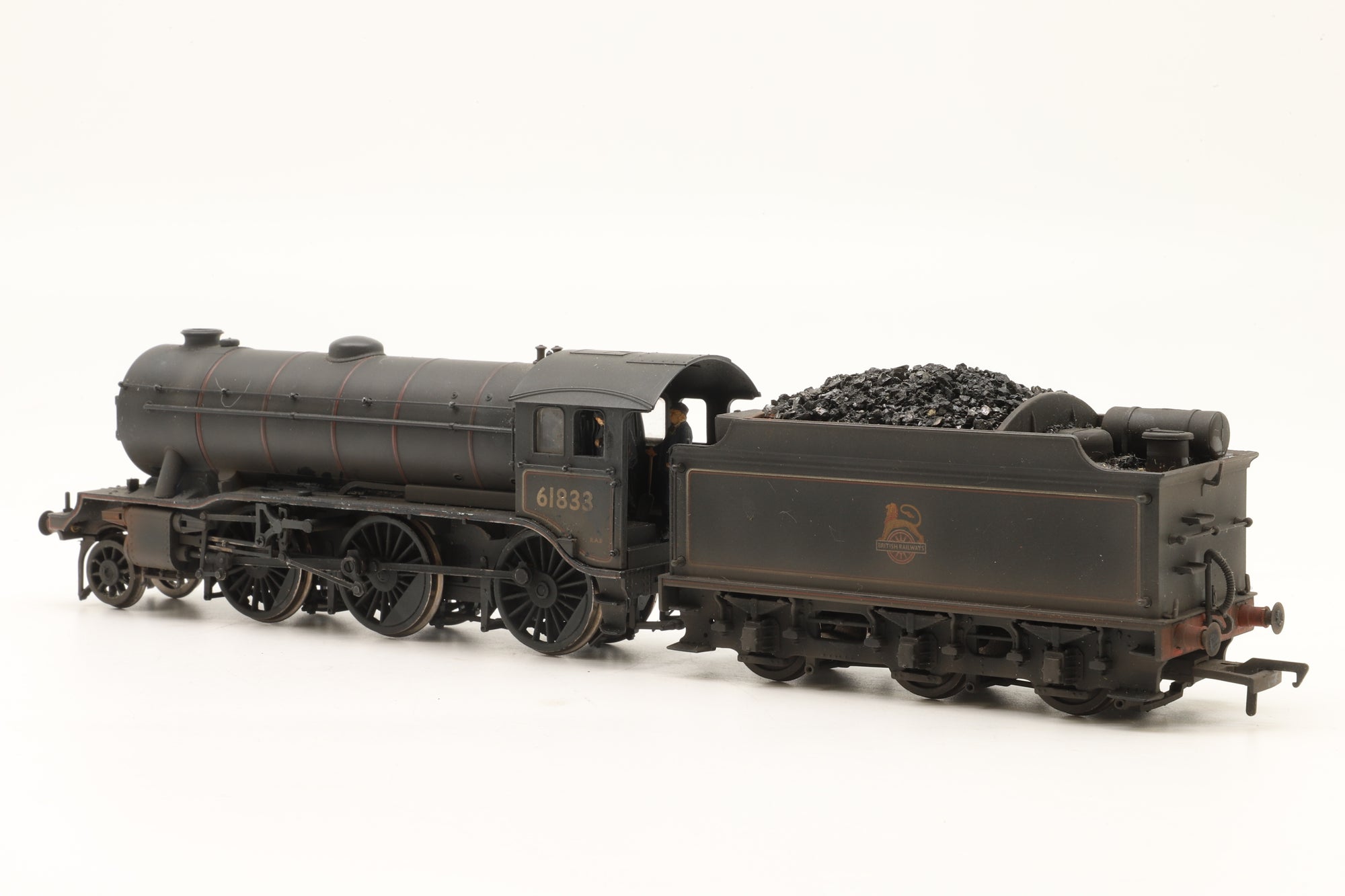 Bachmann OO 32-281 Class K3 '61833' BR Lined Black E/C Weathered Renumbered & DCC Fitted