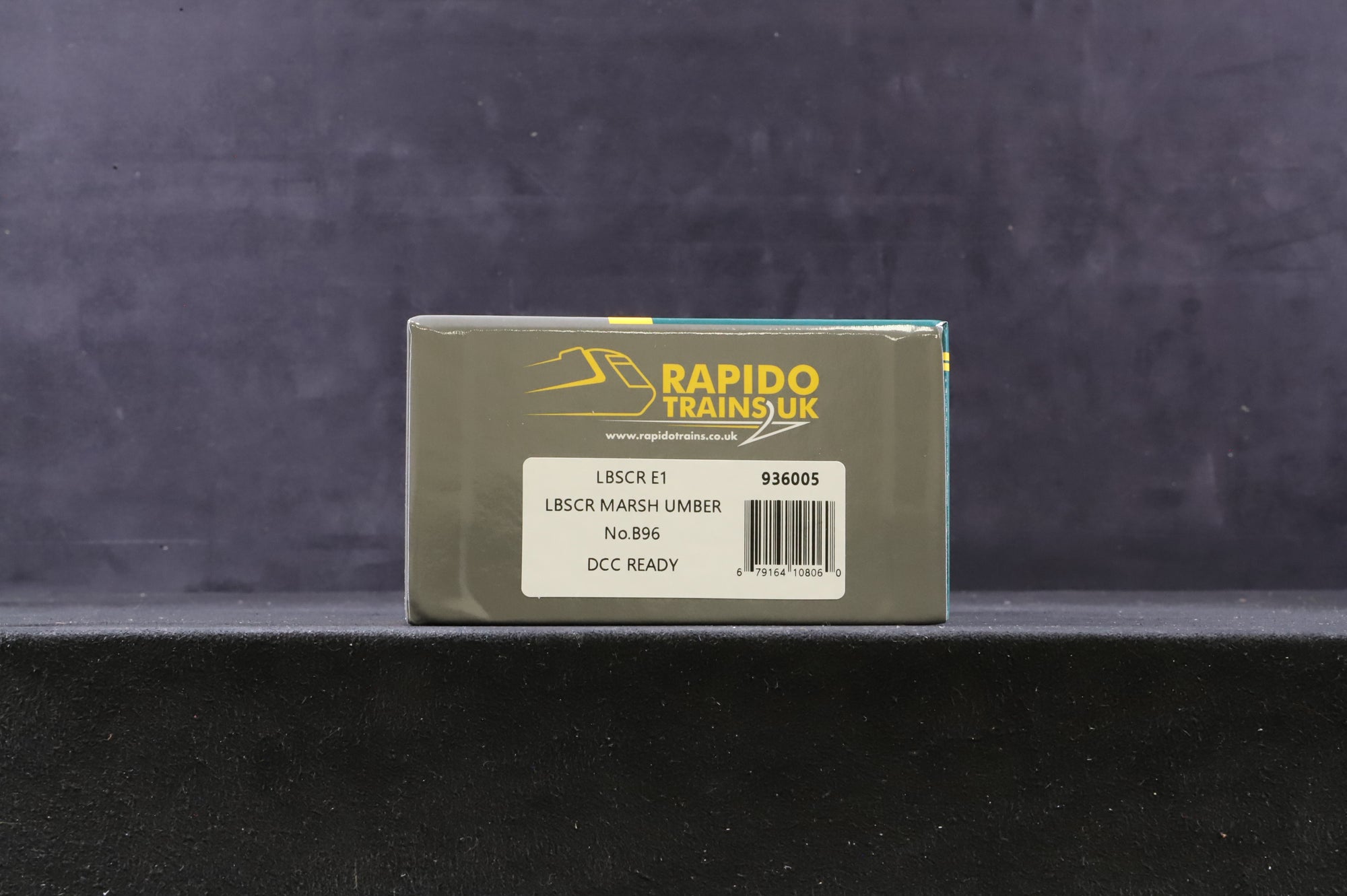 NEW Rapido OO 936005 E1 'No.B96' LBSCR Marsh Umber