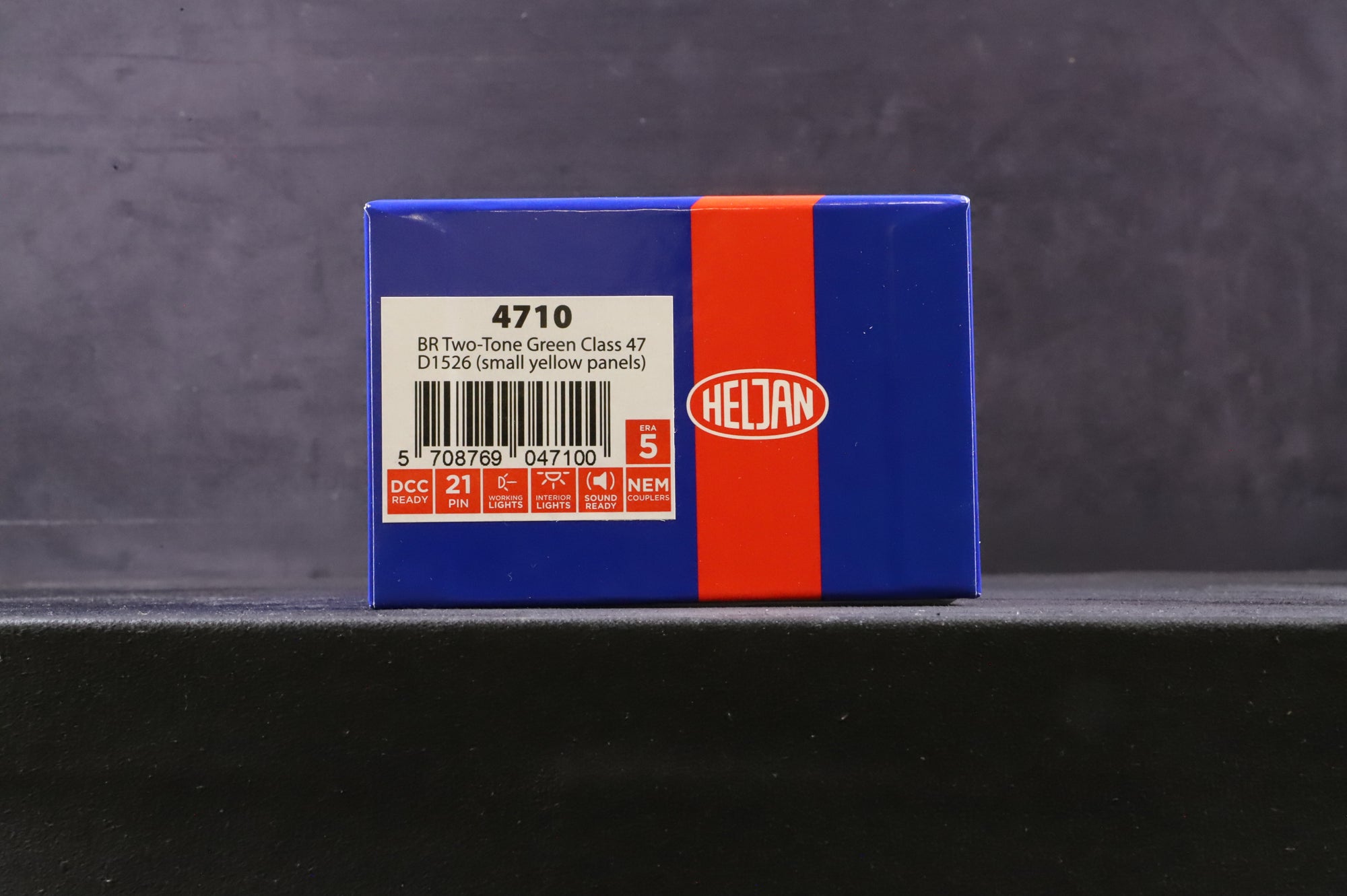 Heljan OO 4710 Class 47 'D1526' BR Two Tone Green SYP