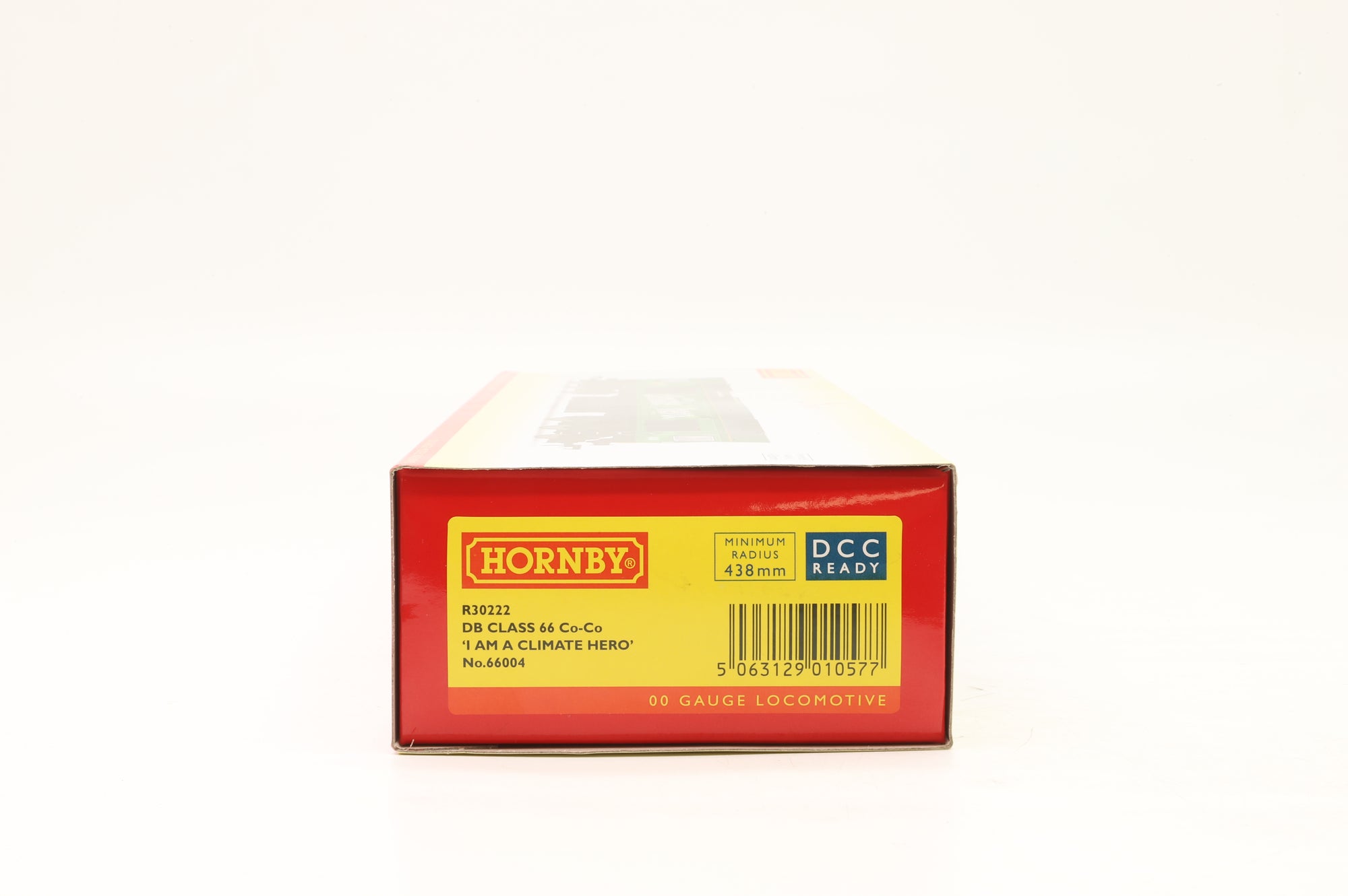 Hornby OO R30222 Class 66 66004 in DB Climate Hero Livery