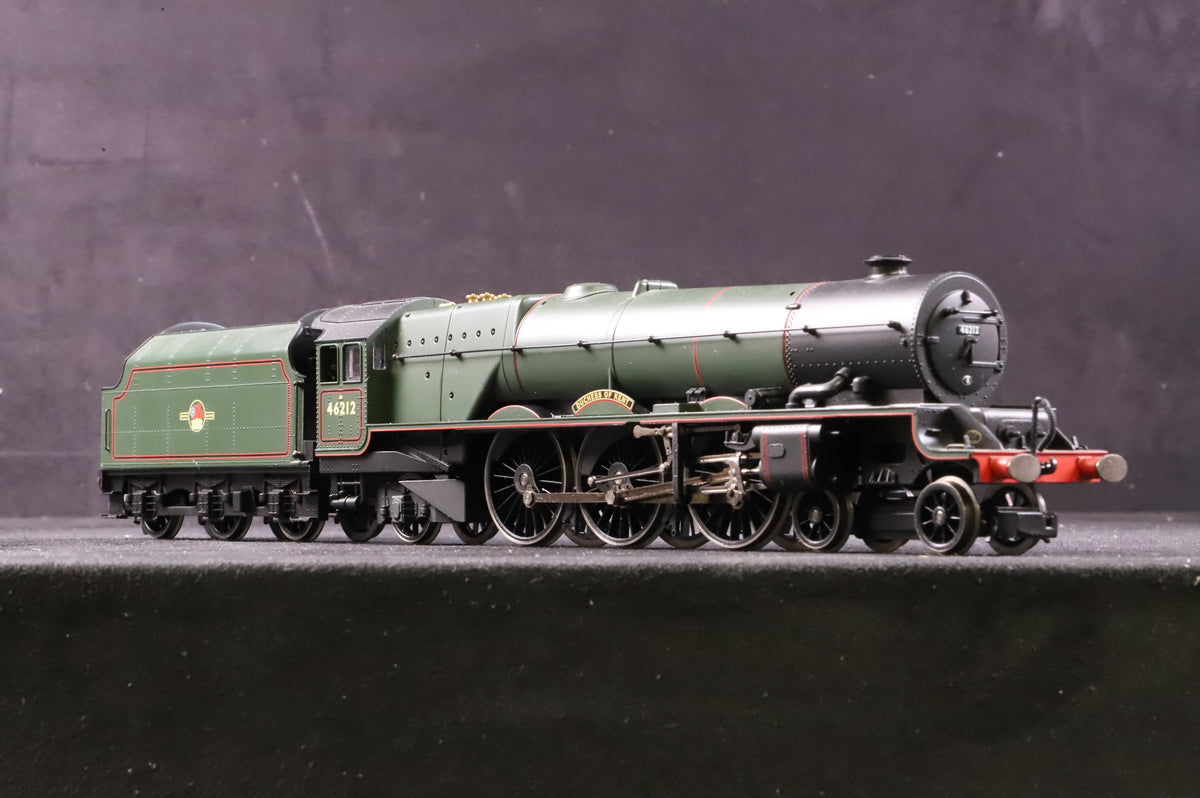 Hornby OO R2314 Princess Class 46212 &#39;Dutchess of Kent&#39; in Lined BR Green w/ Late Crests