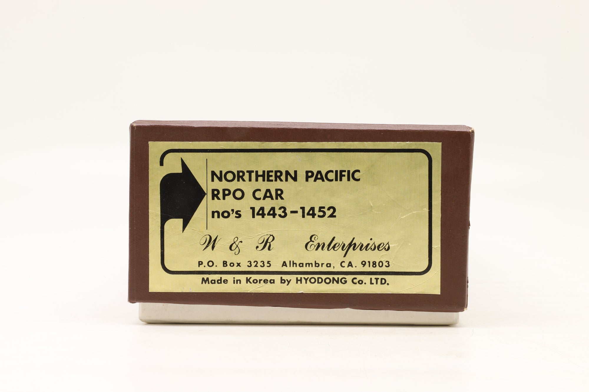 W&R Enterprises HO Brass Northern Pacific RPO Car