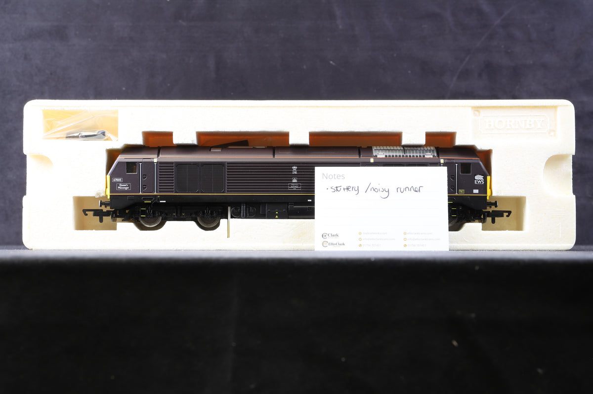 Hornby OO R2523 Class 67 &#39;67005&#39; Queens Messenger EWS