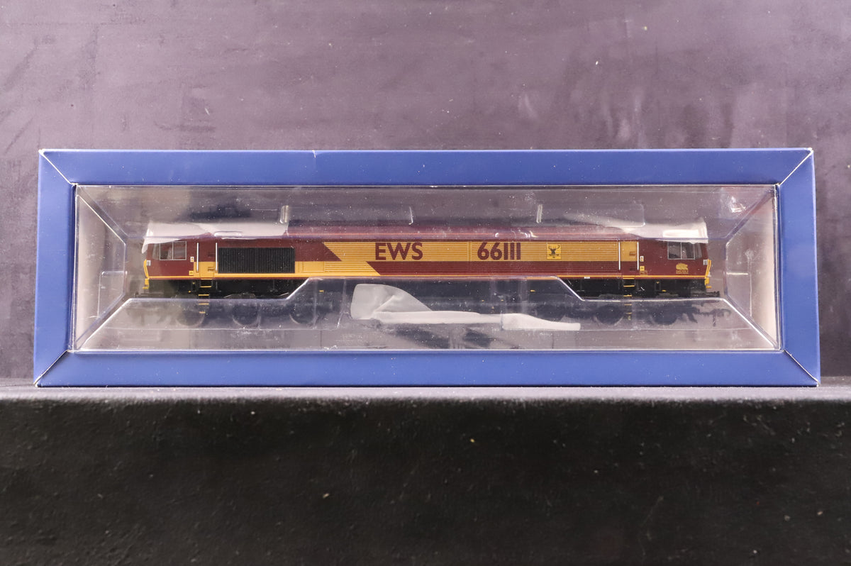 Bachmann OO 32-725U Class 66 Diesel &#39;66111&#39; EWS Excl. Olivia&#39;s Trains DCC Sound