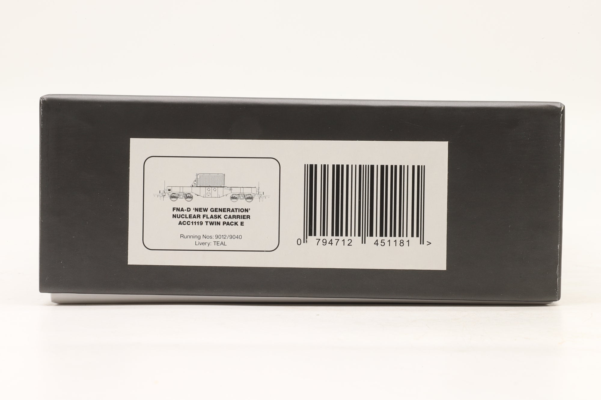 Accurscale OO ACC1119 FNA-D 'New Generation' Nuclear Flask Carrier Twin Pack E