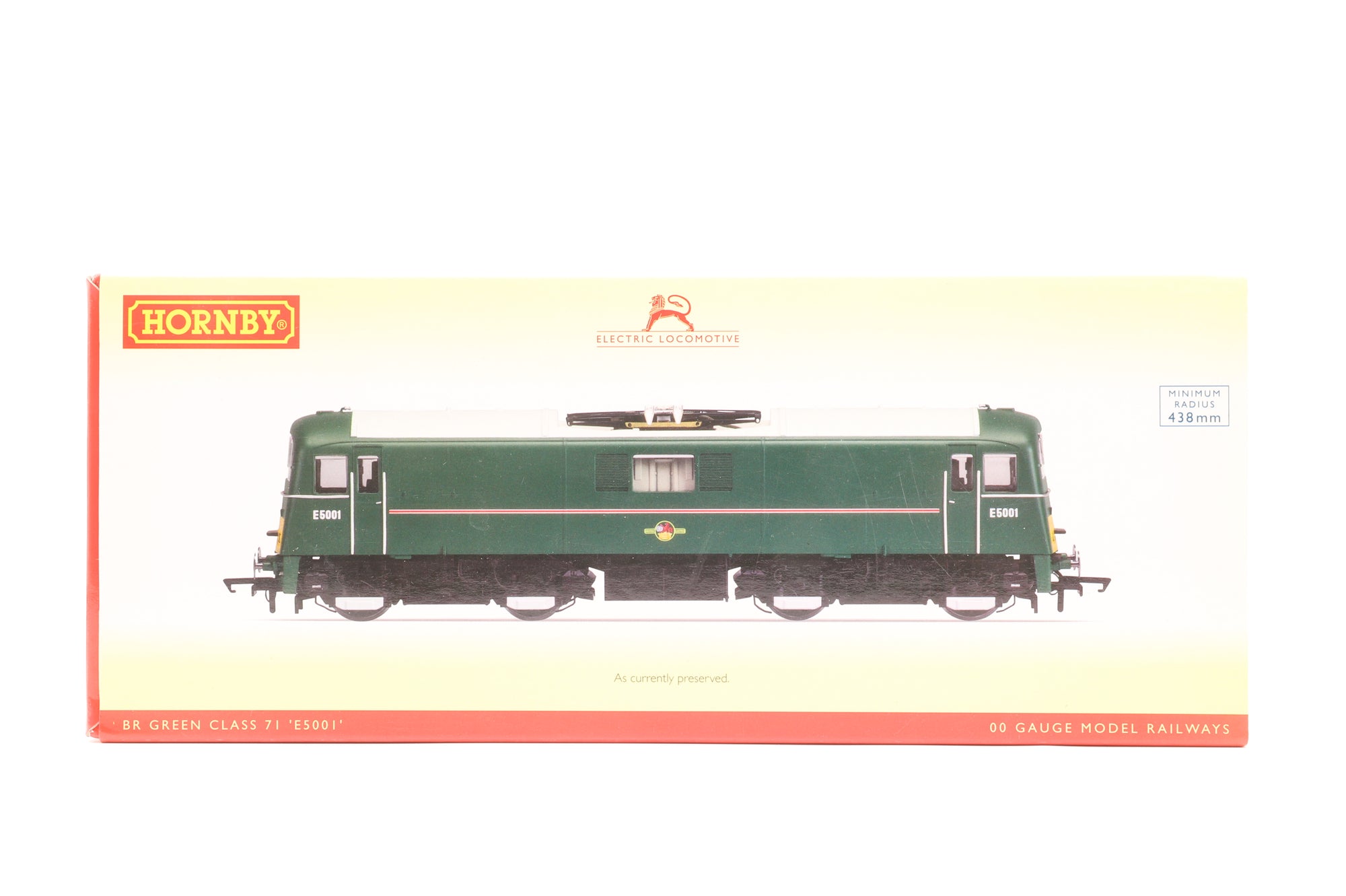 Hornby OO R3373 Class 71 'E5001' BR Green DCC Sound