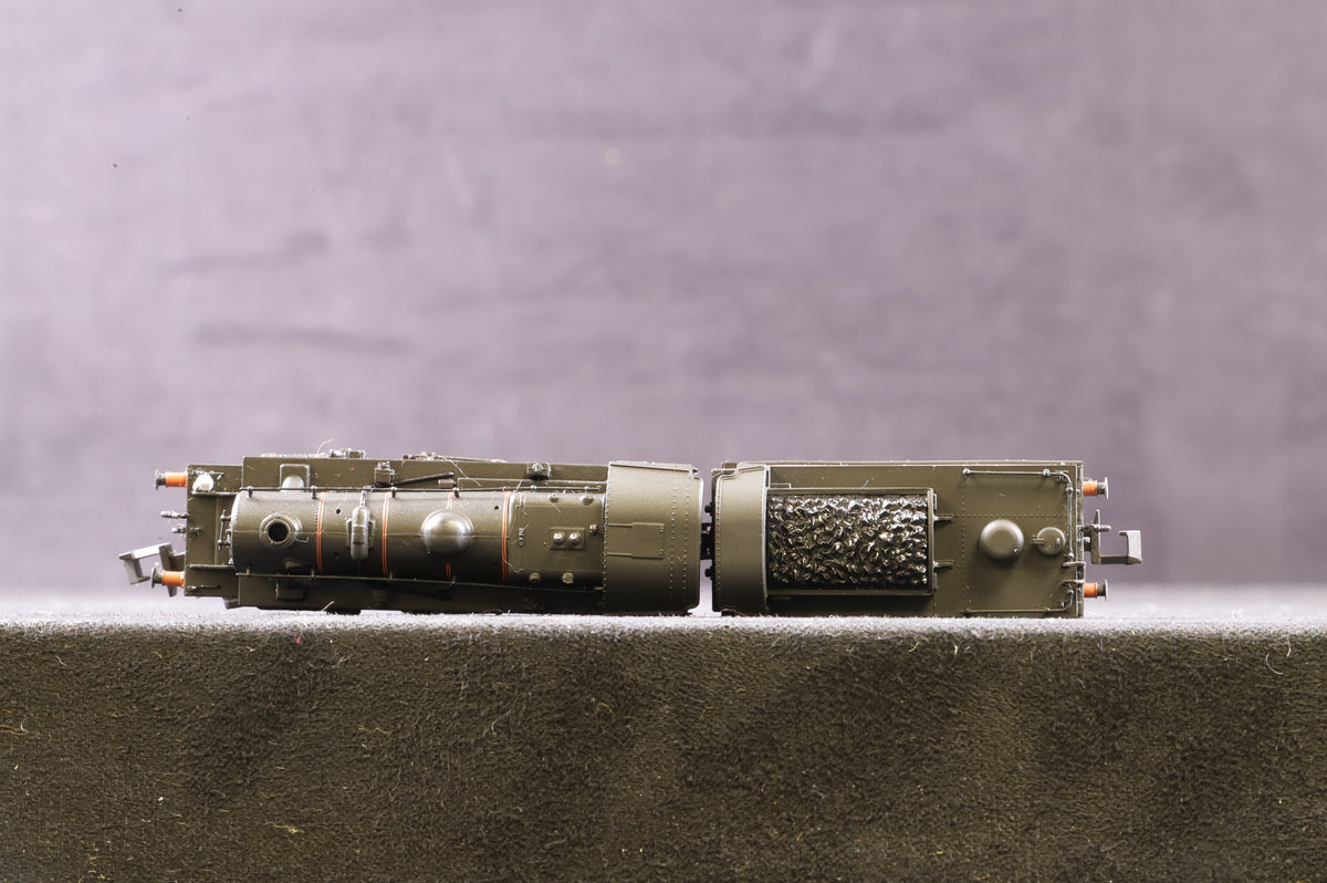 Graham Farish N 372-629 Ivatt Class 2MT 2-6-0 &#39;46460&#39; BR Lined Black E/Emblem, Weathered, DCC Fitted