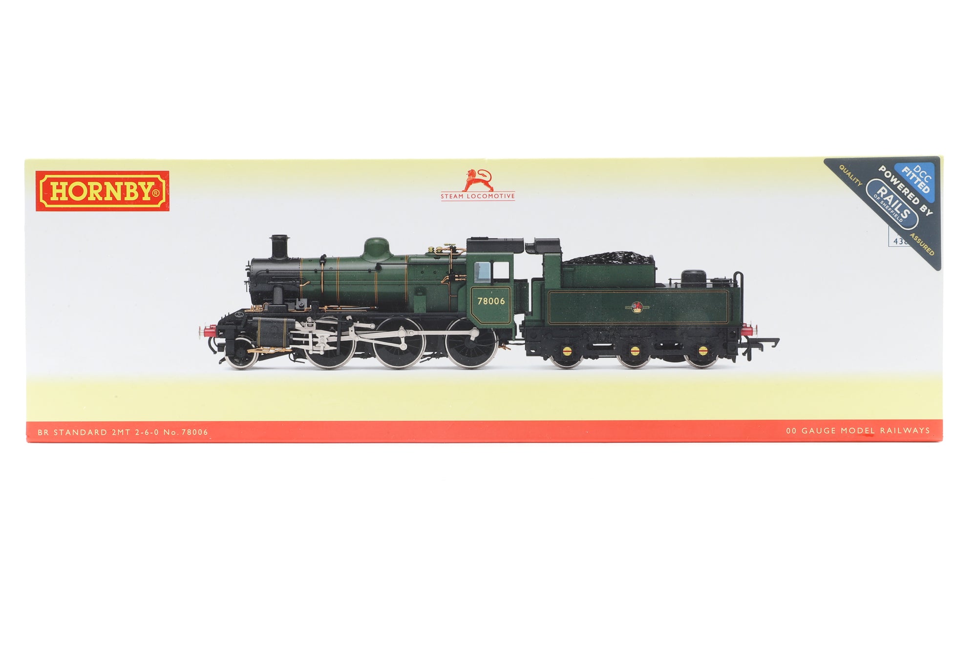 Hornby OO R3982 Standard 2MT '78006' BR Green L/C DCC Fitted