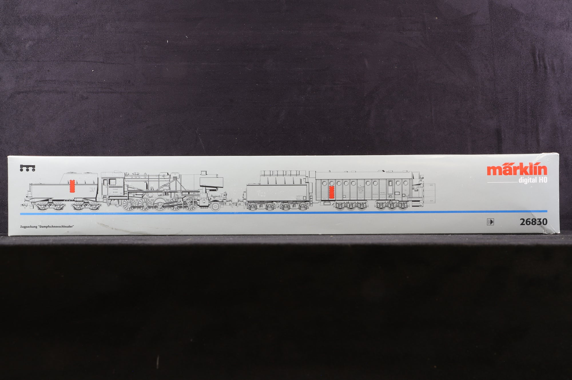 Marklin HO 26830 Class BR 52 3321 2-10-0 DB with Steam Snow Blower DCC Sound Fitted AC 3-Rail
