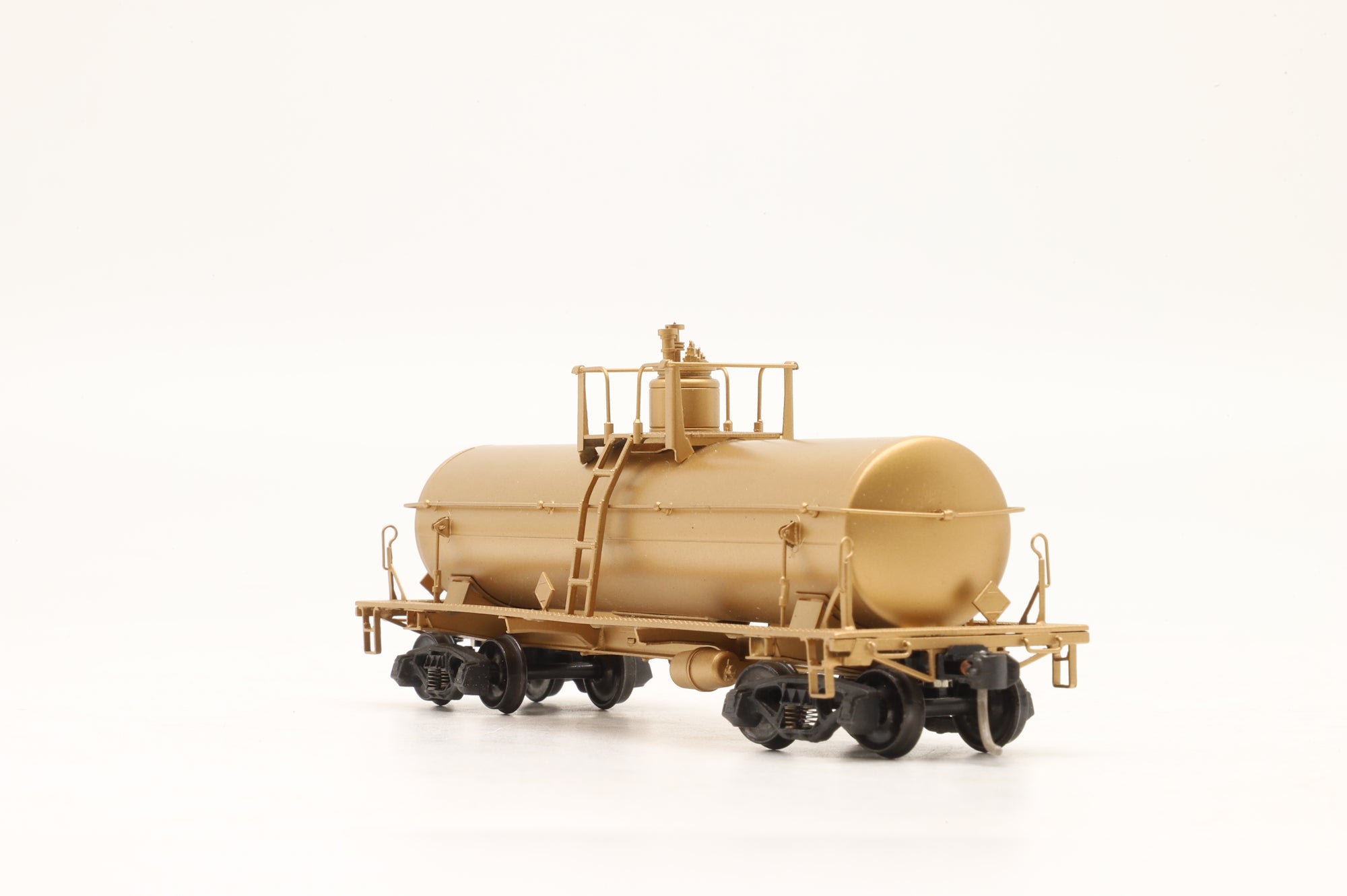 Lambert Associates/Kumata HO Brass ICC 103-BW 8,000 Gallons Tank Car, Plain Brass