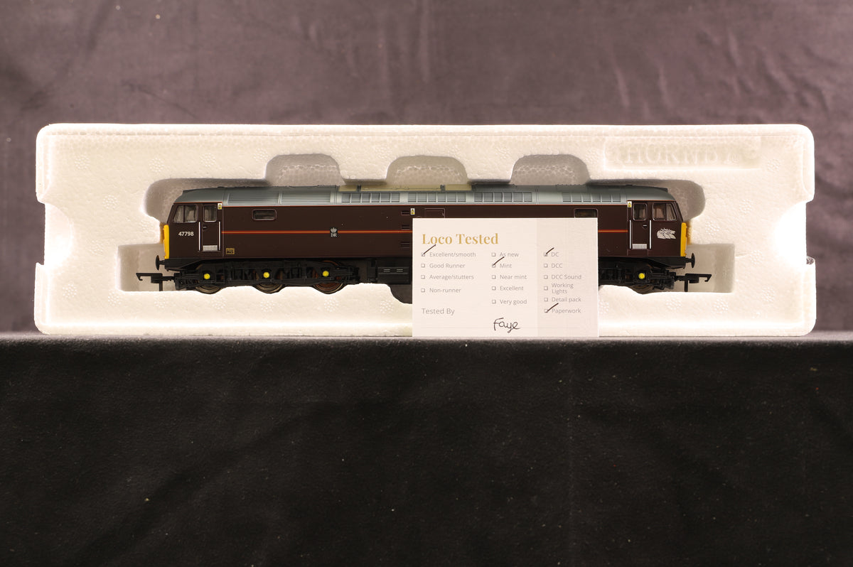 Hornby Railroad OO R3757 EWS Class 47 &#39;Prince William&#39; &#39;47798&#39;